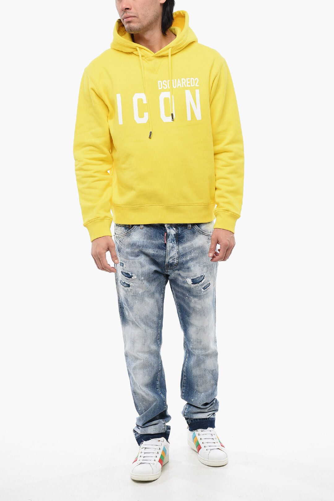 Dsquared2 Printed Hooded Sweatshirt ICON Size US XS / EU 42 / 0 - 4 Thumbnail