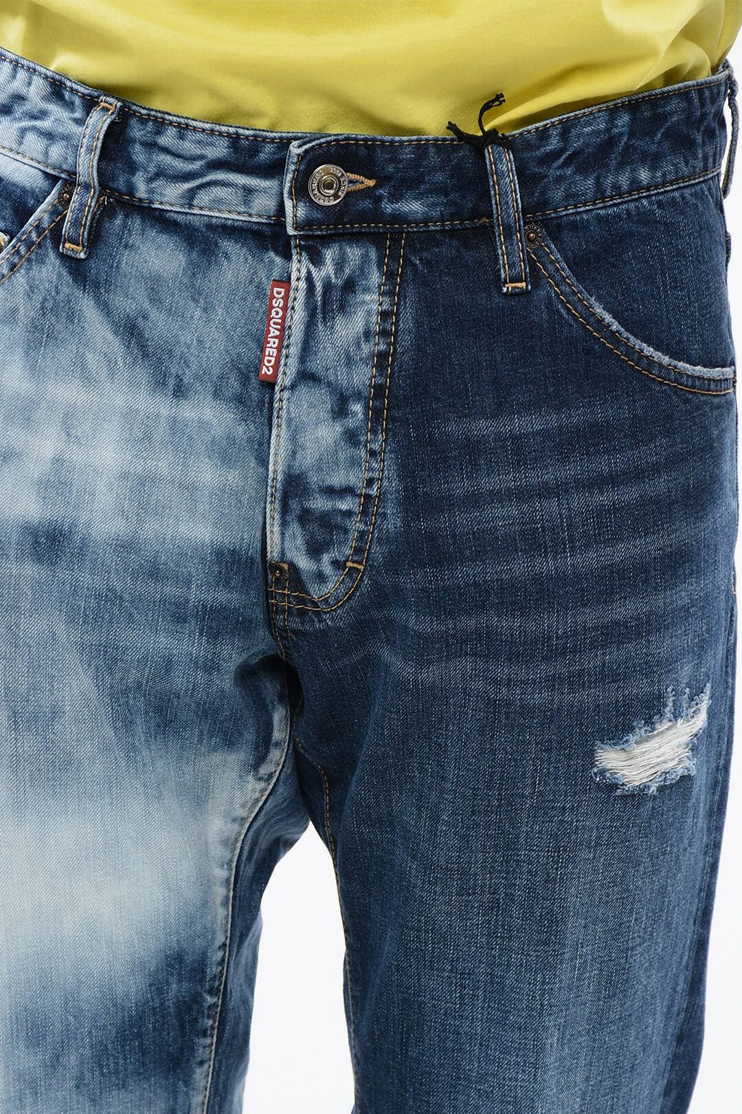 Dsquared2 Distressed Jeans COOL GUY with Light and Dark Wash Size US 29 - 3 Thumbnail