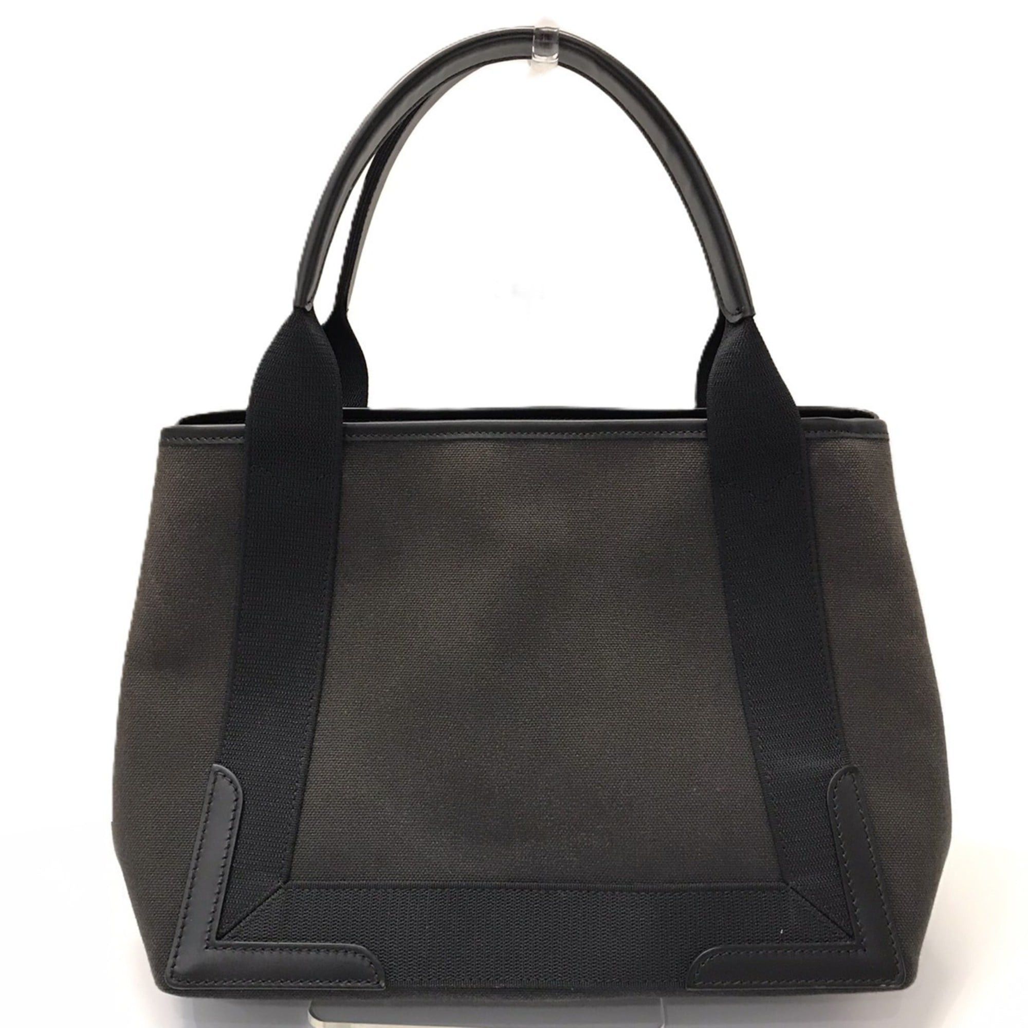 Balenciaga Balenciaga Cabas S Navy 339933 Cotton Canvas Tote Bag Handbag BALENCIAGA Size ONE SIZE - 2 Thumbnail