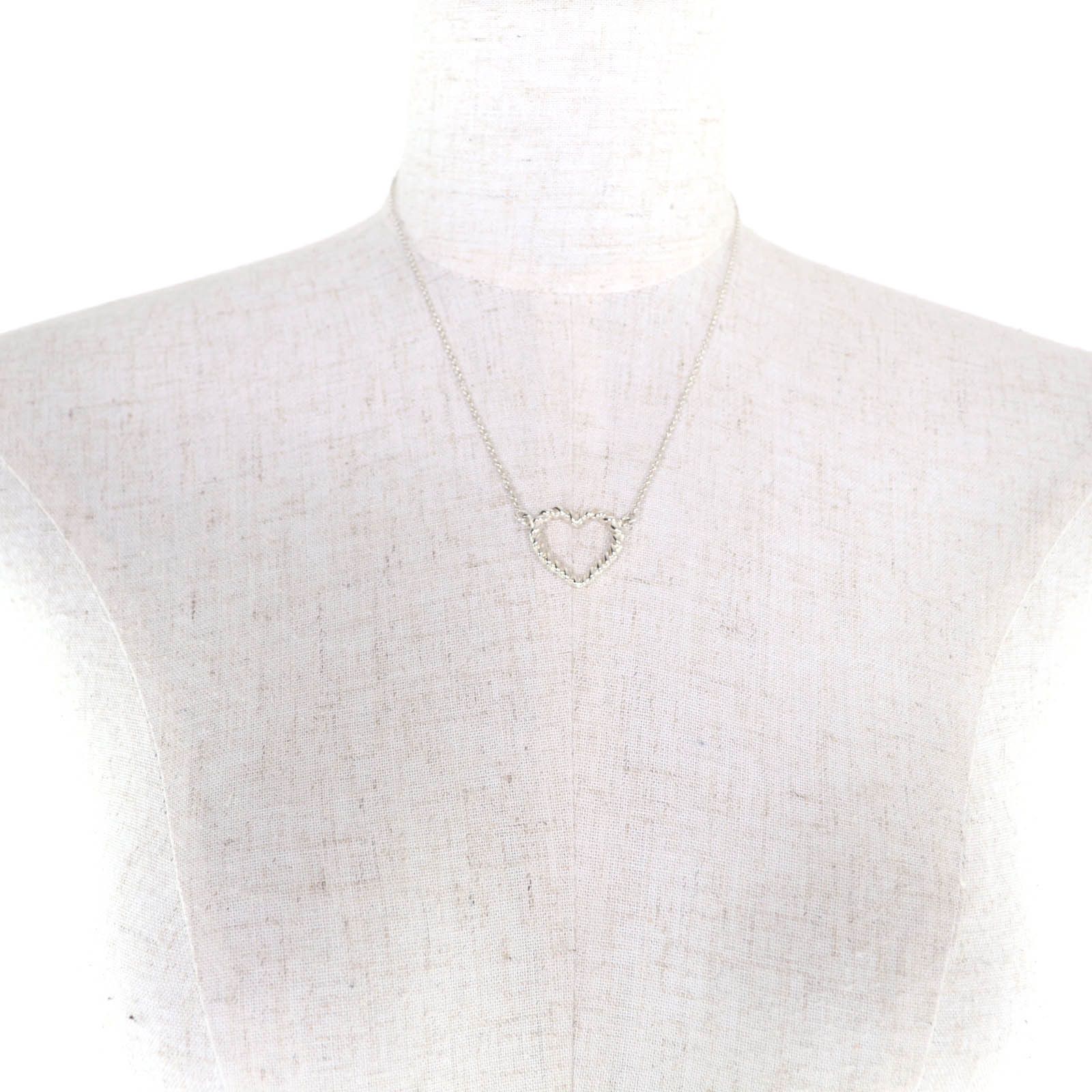Tiffany & Co. Tiffany & Co. Tiffany&Co. Heart Twist 925 Necklace Precious Metal Necklace DUTY FREE for USA Size ONE SIZE - 3 Thumbnail