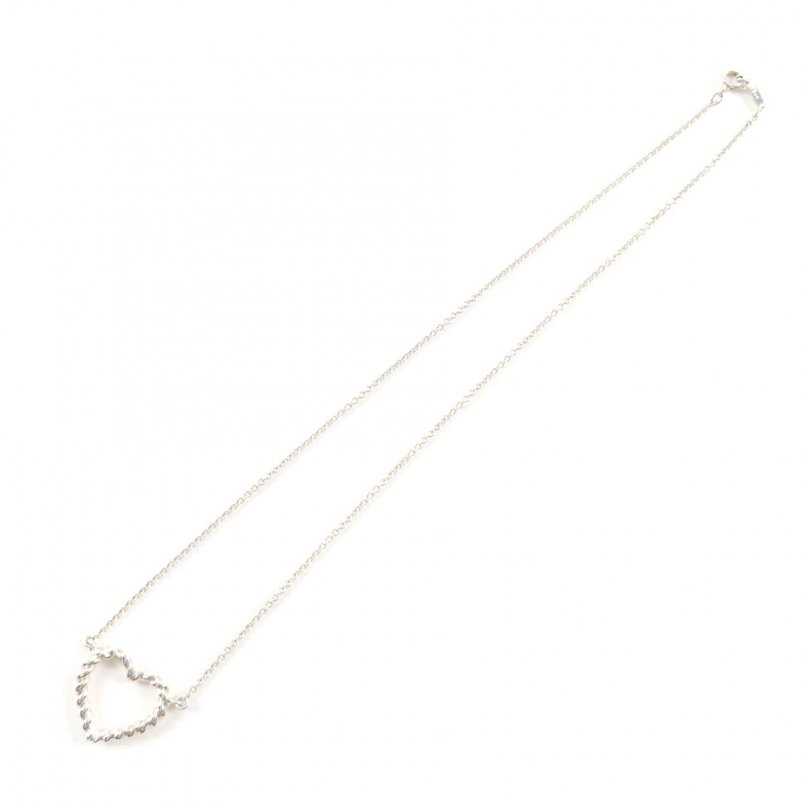 Tiffany & Co. Tiffany & Co. Tiffany&Co. Heart Twist 925 Necklace Precious Metal Necklace DUTY FREE for USA Size ONE SIZE - 4 Thumbnail