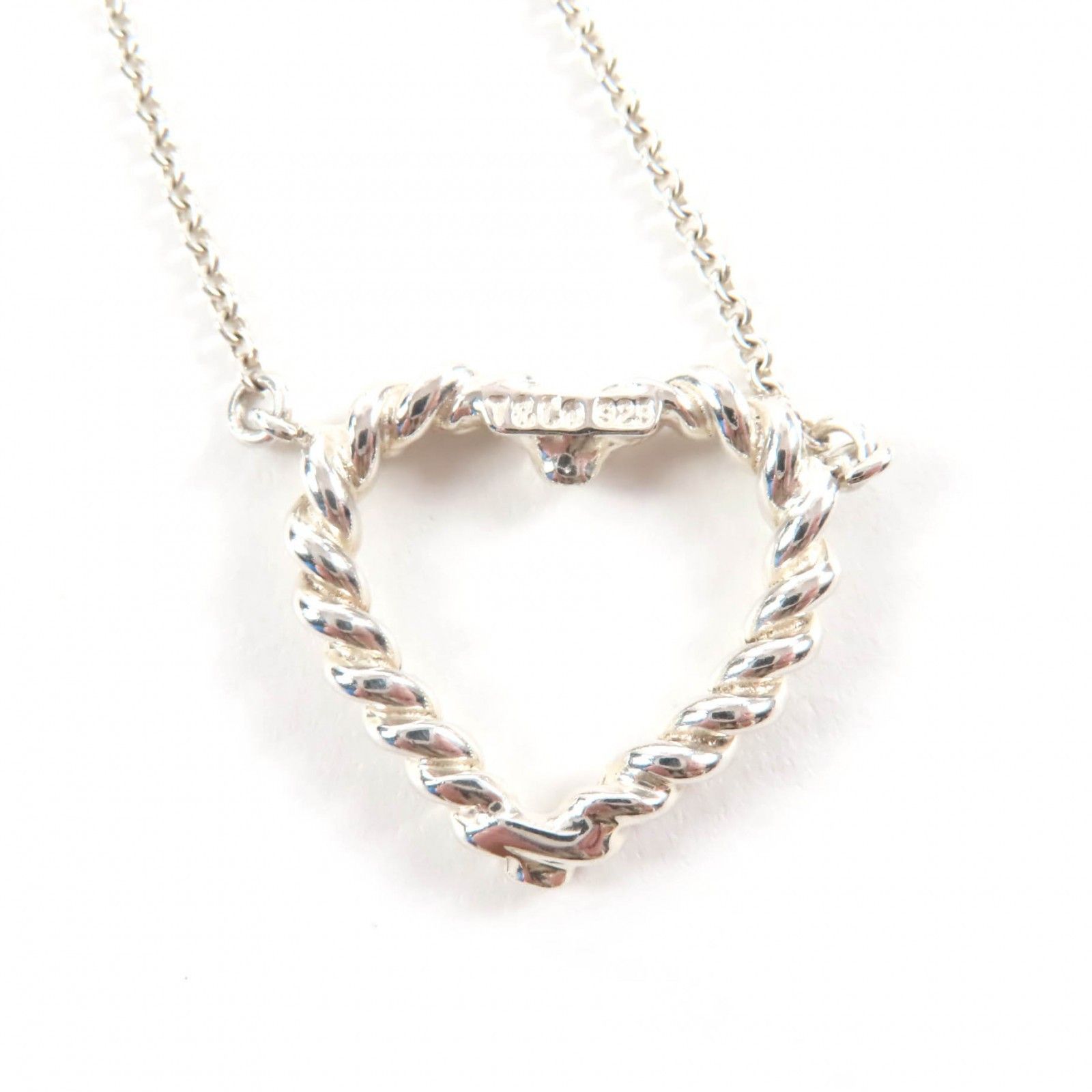 Tiffany & Co. Tiffany & Co. Tiffany&Co. Heart Twist 925 Necklace Precious Metal Necklace DUTY FREE for USA Size ONE SIZE - 2 Thumbnail
