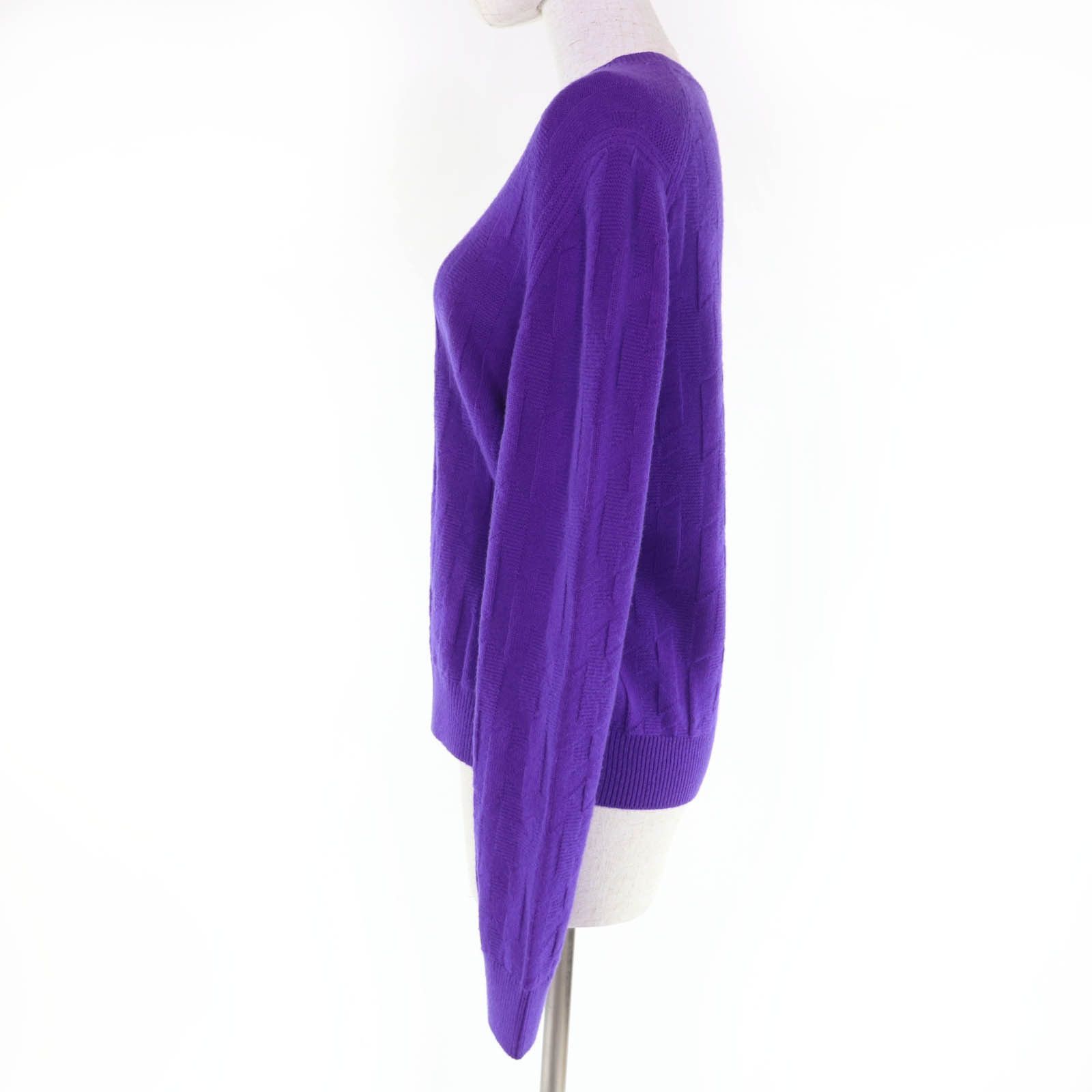 Hermes Hermes Hermès H motif Wool Knit 42 Textile Tops DUTY FREE for USA Size ONE SIZE - 2 Thumbnail