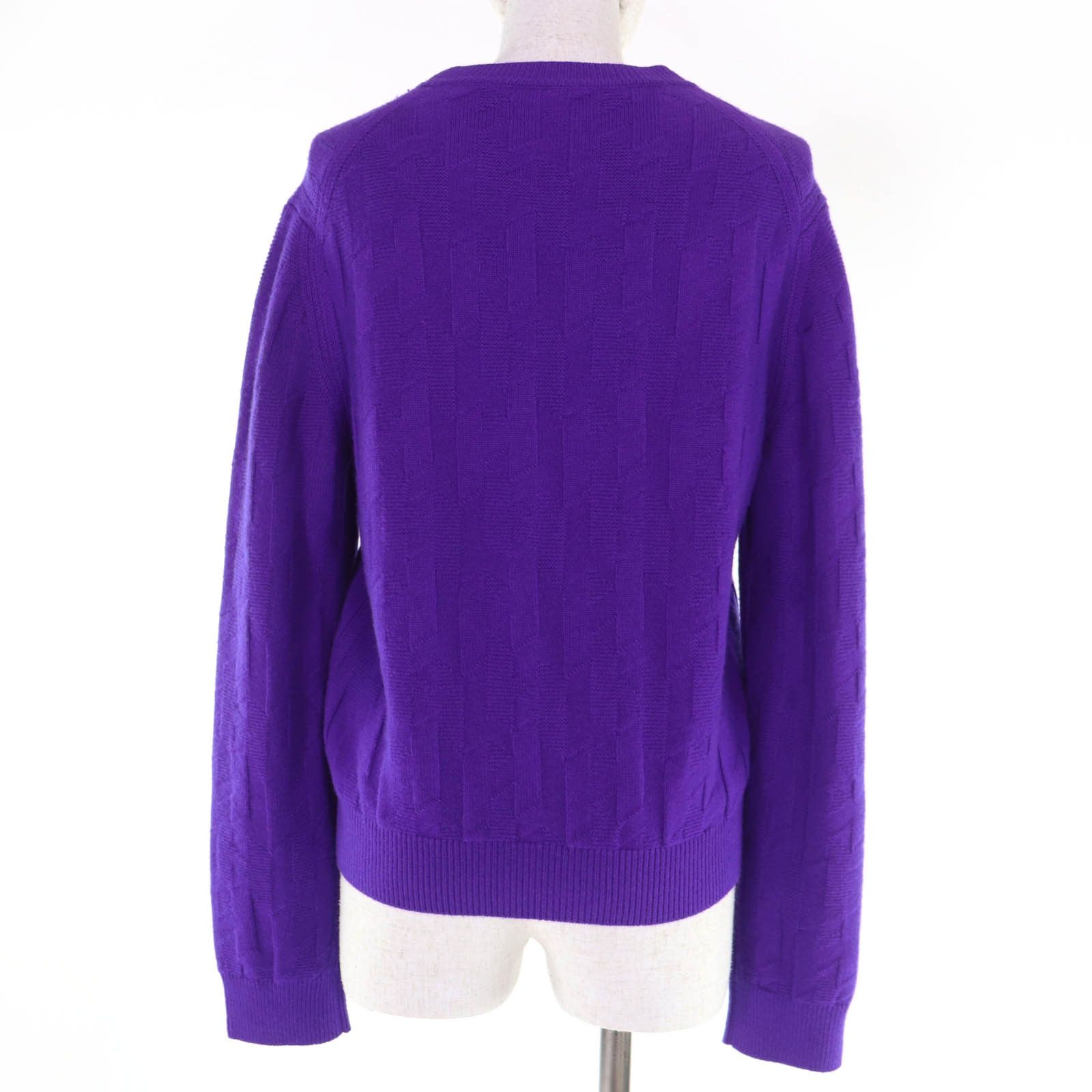 Hermes Hermes Hermès H motif Wool Knit 42 Textile Tops DUTY FREE for USA Size ONE SIZE - 3 Thumbnail