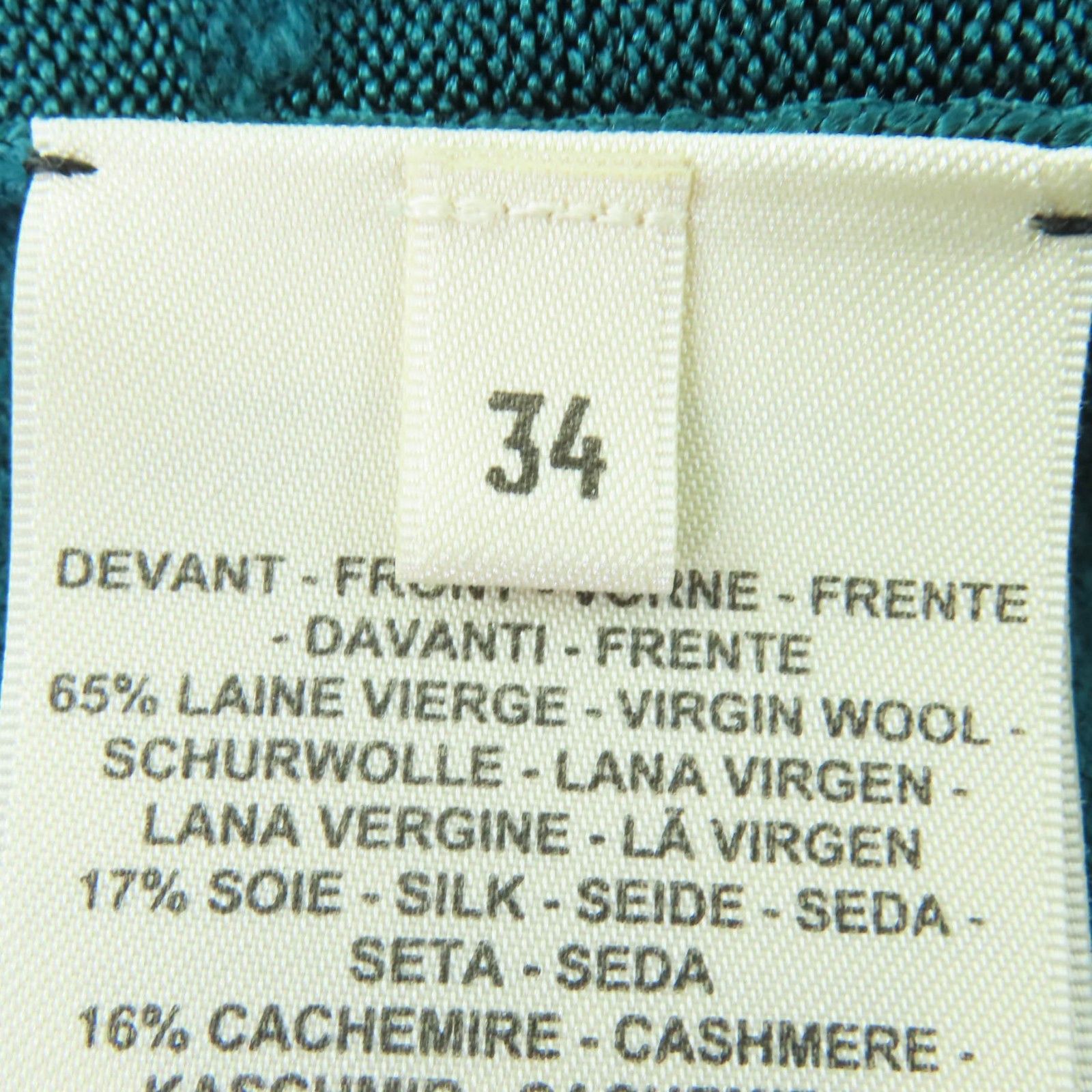 Hermes Hermes Hermes 3H2641DX Wool Silk Cashmere Knit Top 34 Textile Tops DUTY FREE for USA Size ONE SIZE - 6 Thumbnail