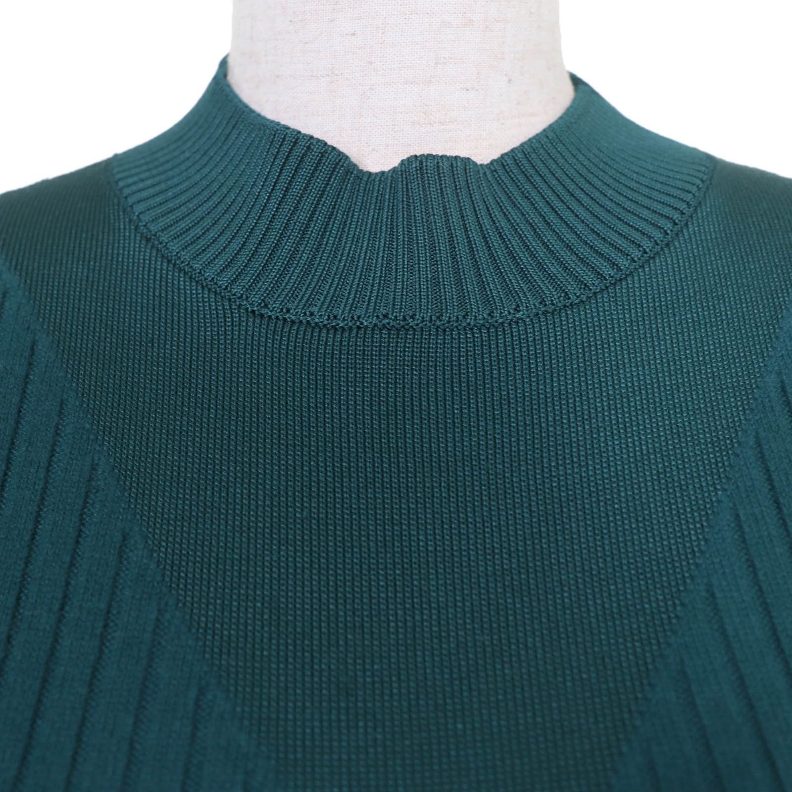 Hermes Hermes Hermes 3H2641DX Wool Silk Cashmere Knit Top 34 Textile Tops DUTY FREE for USA Size ONE SIZE - 4 Thumbnail