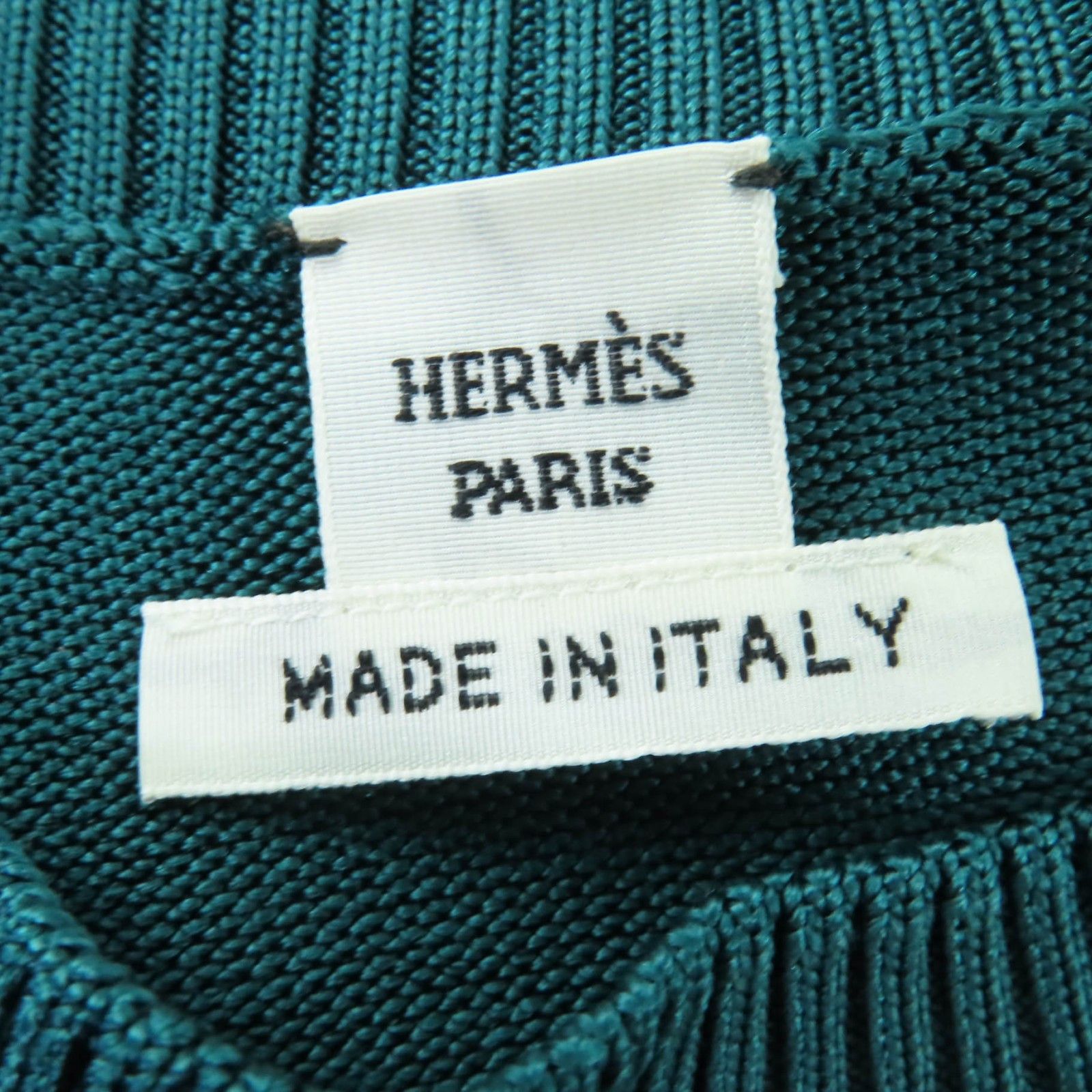 Hermes Hermes Hermes 3H2641DX Wool Silk Cashmere Knit Top 34 Textile Tops DUTY FREE for USA Size ONE SIZE - 5 Thumbnail