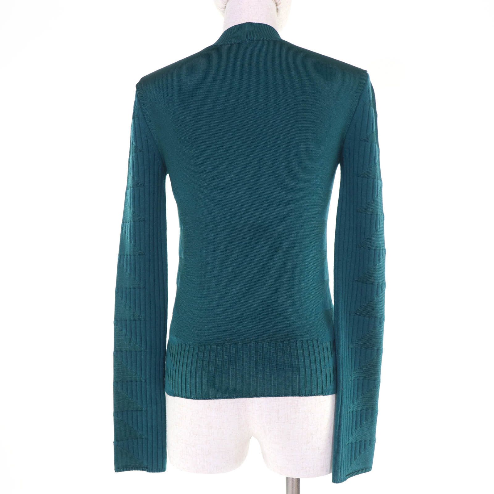 Hermes Hermes Hermes 3H2641DX Wool Silk Cashmere Knit Top 34 Textile Tops DUTY FREE for USA Size ONE SIZE - 3 Thumbnail