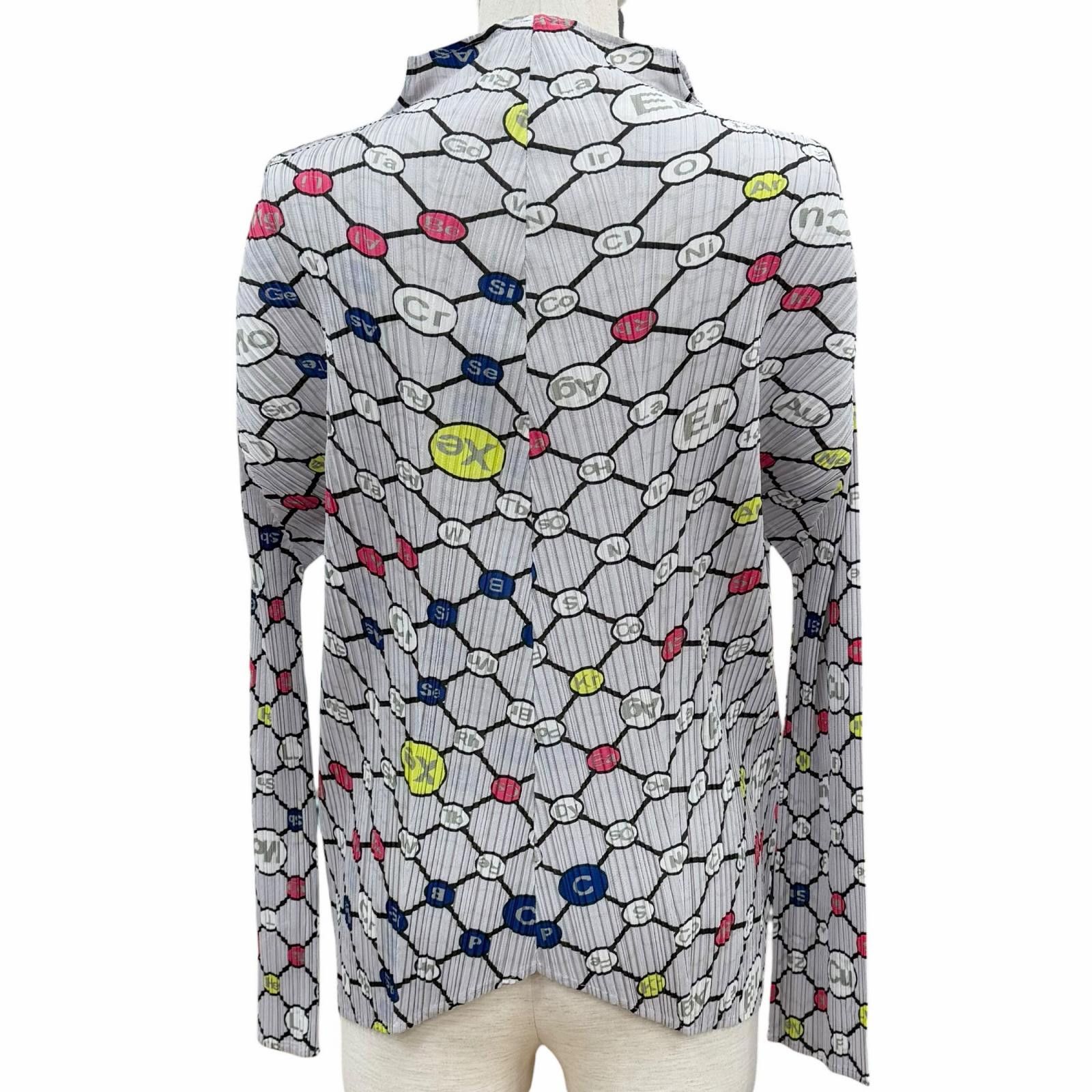 Issey Miyake Issey Miyake PLEATS PLEASE Cardigan Polyester Cardigan Textile Tops PP81-JO662 DUTY FREE for USA Size ONE SIZE - 3 Thumbnail