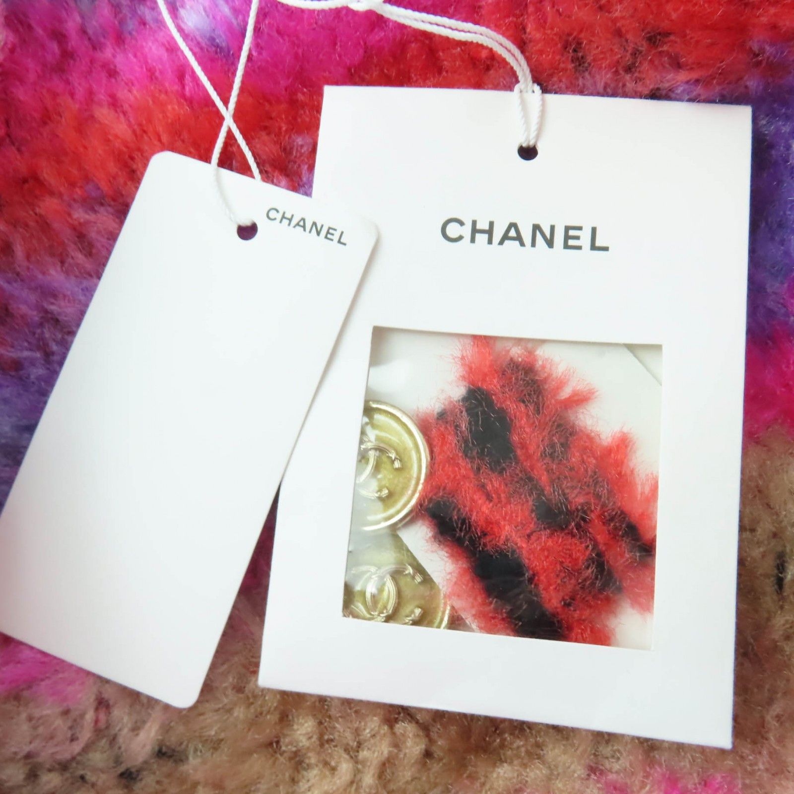 Chanel Chanel CHANEL COCONEIGE Silk Blend Coat Textile Outerwear P65229K60980 DUTY FREE for USA Size ONE SIZE - 10 Thumbnail