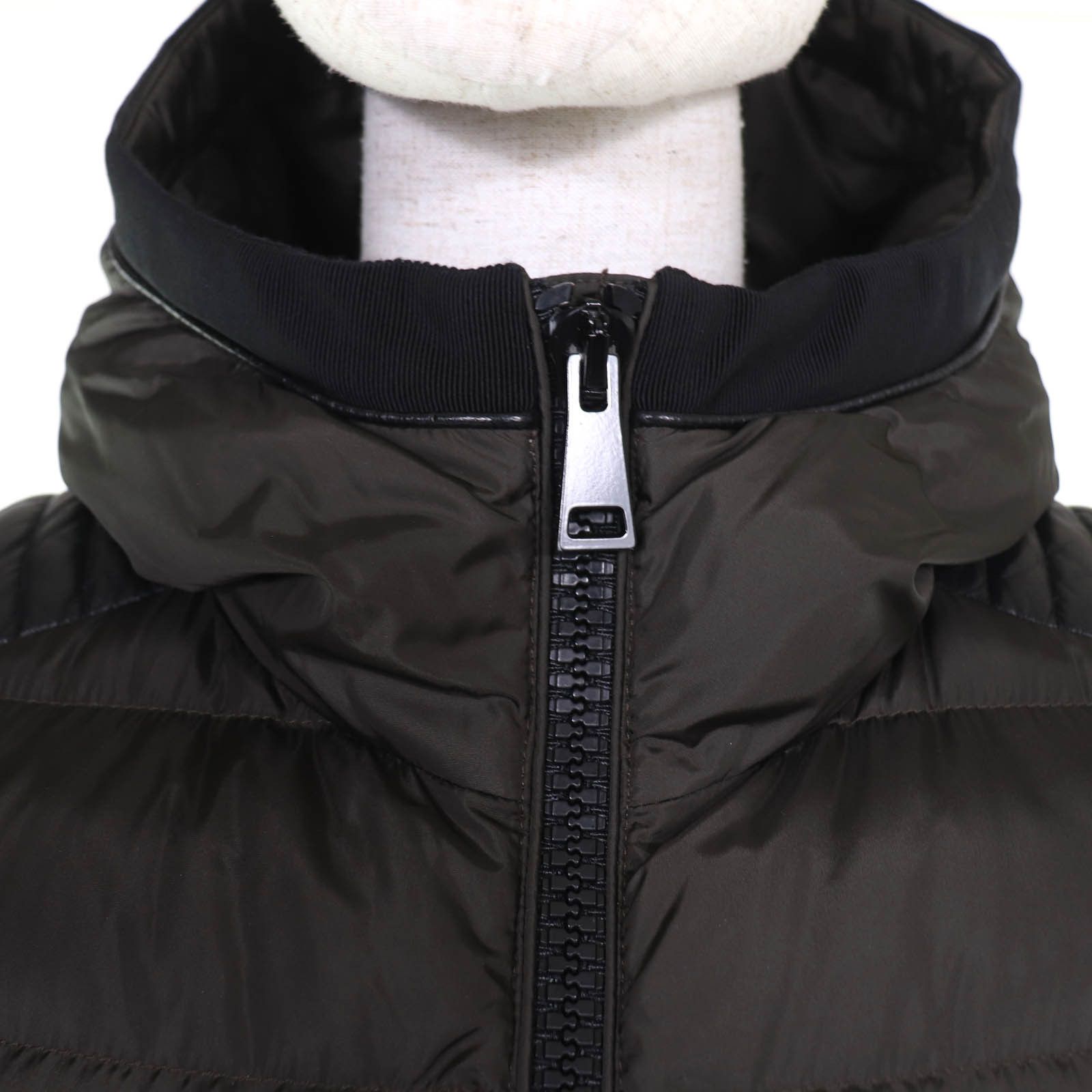 Moncler Moncler Moncler TALEVE Nylon Leather Down Coat Textile Outerwear DUTY FREE for USA Size ONE SIZE - 4 Thumbnail