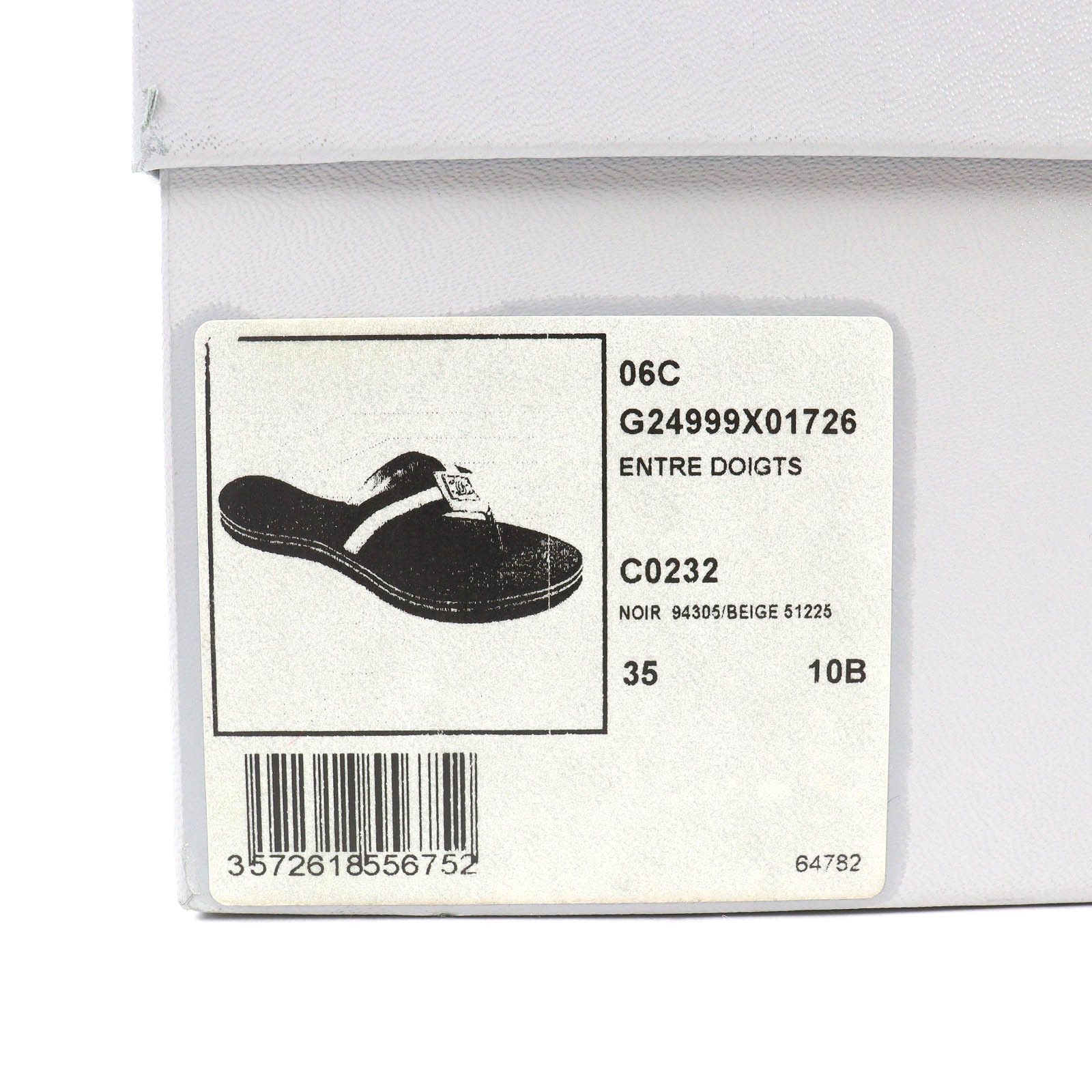 Chanel Chanel CHANEL ENTRE DOIGTS COCO Wood Thong Sandals Plant-based Shoes G24999 DUTY FREE for USA Size ONE SIZE - 12 Thumbnail