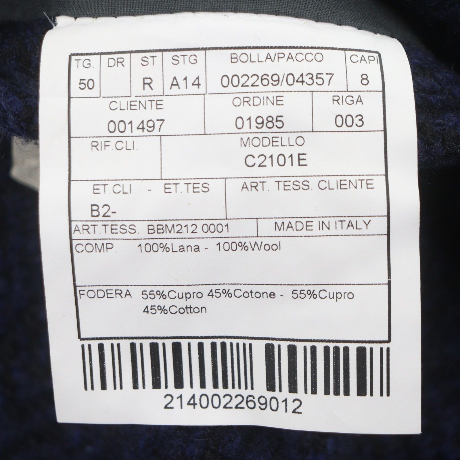 Other Other Boglioli Wool Chester Coat Textile Outerwear C2101E DUTY FREE for USA Size ONE SIZE - 7 Thumbnail