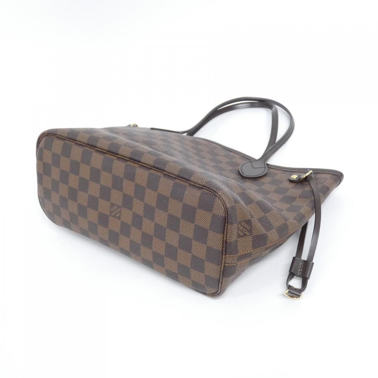 Louis Vuitton Louis Vuitton Louis Vuitton Neverfull Damier Bag Textile Tote Bag N51109 DUTY FREE for USA Size ONE SIZE - 2 Thumbnail