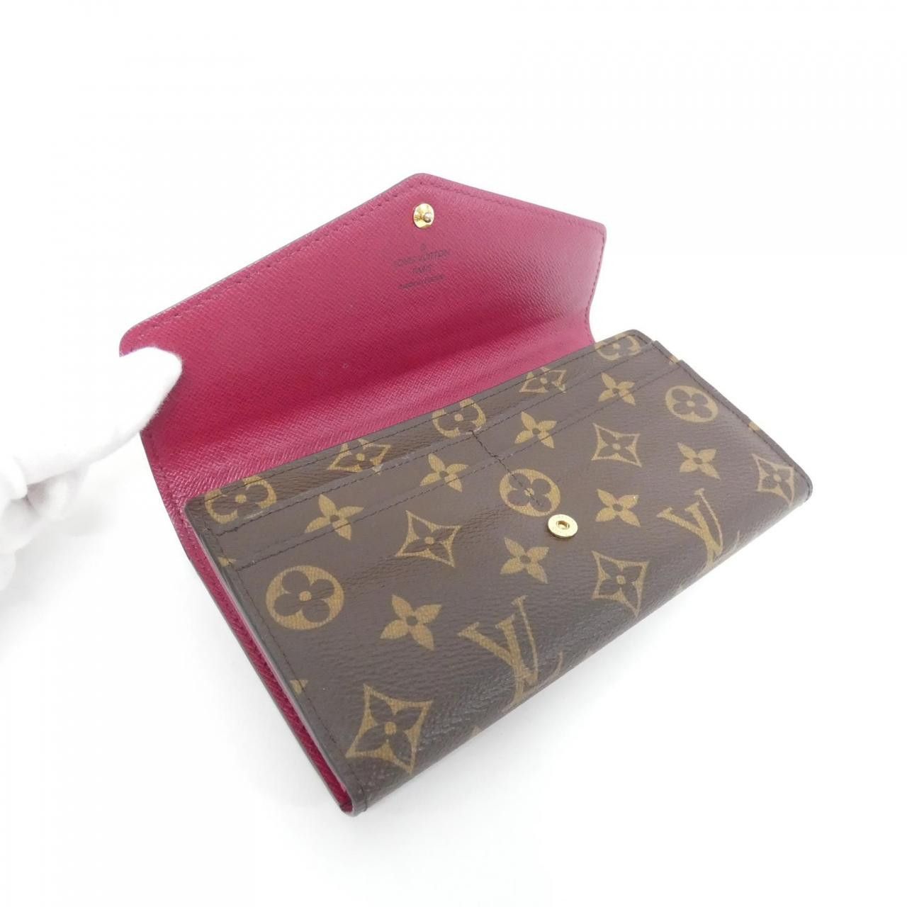 Louis Vuitton Louis Vuitton Louis Vuitton Monogram Long Wallet Textile Long Wallet M62234 DUTY FREE for USA Size ONE SIZE - 5 Thumbnail