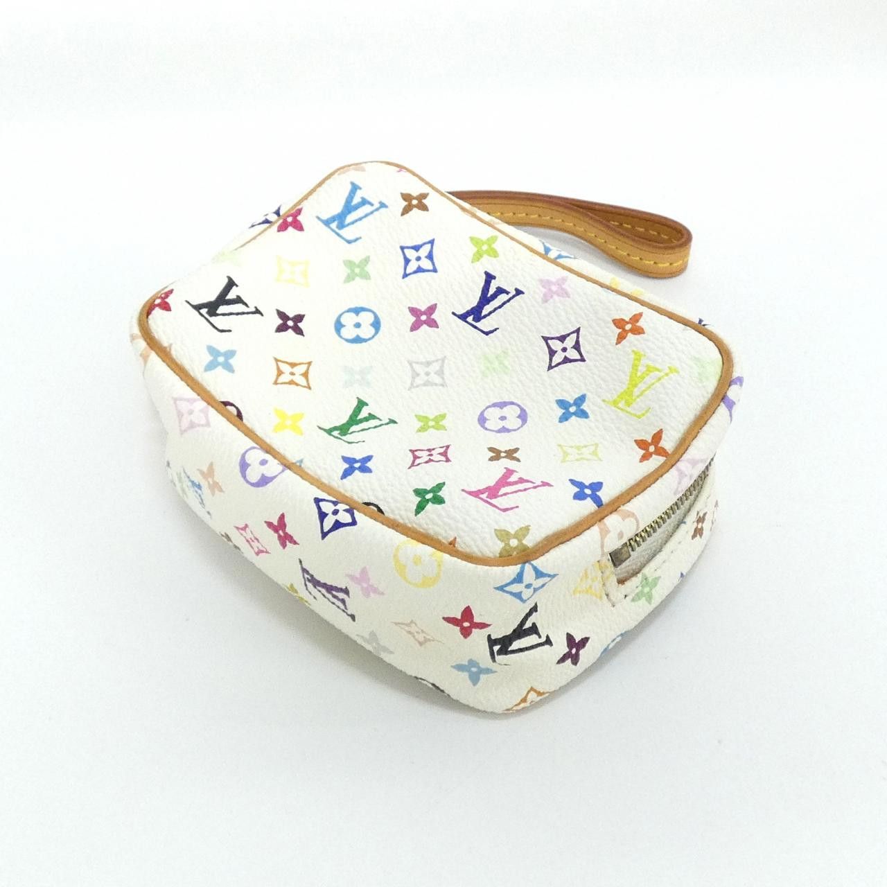 Louis Vuitton Louis Vuitton Louis Vuitton Multicolore Coated Canvas Pouch Textile Vanity Bag M58033 DUTY FREE for USA Size ONE SIZE - 2 Thumbnail