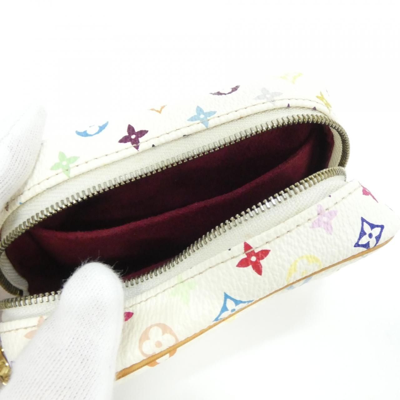 Louis Vuitton Louis Vuitton Louis Vuitton Multicolore Coated Canvas Pouch Textile Vanity Bag M58033 DUTY FREE for USA Size ONE SIZE - 8 Thumbnail
