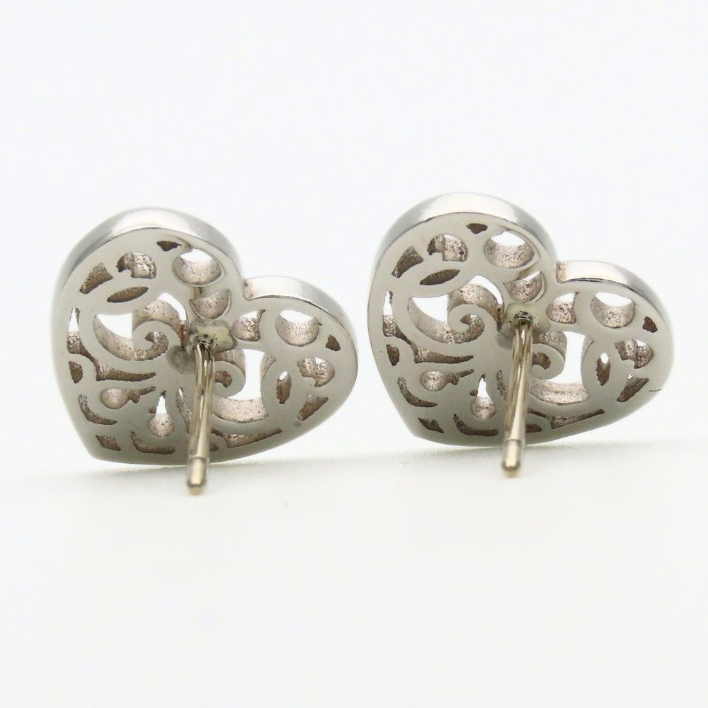 Tiffany & Co. Tiffany&Co. Enchanted Heart Silver925 Earrings Precious Metal Earrings DUTY FREE for USA
