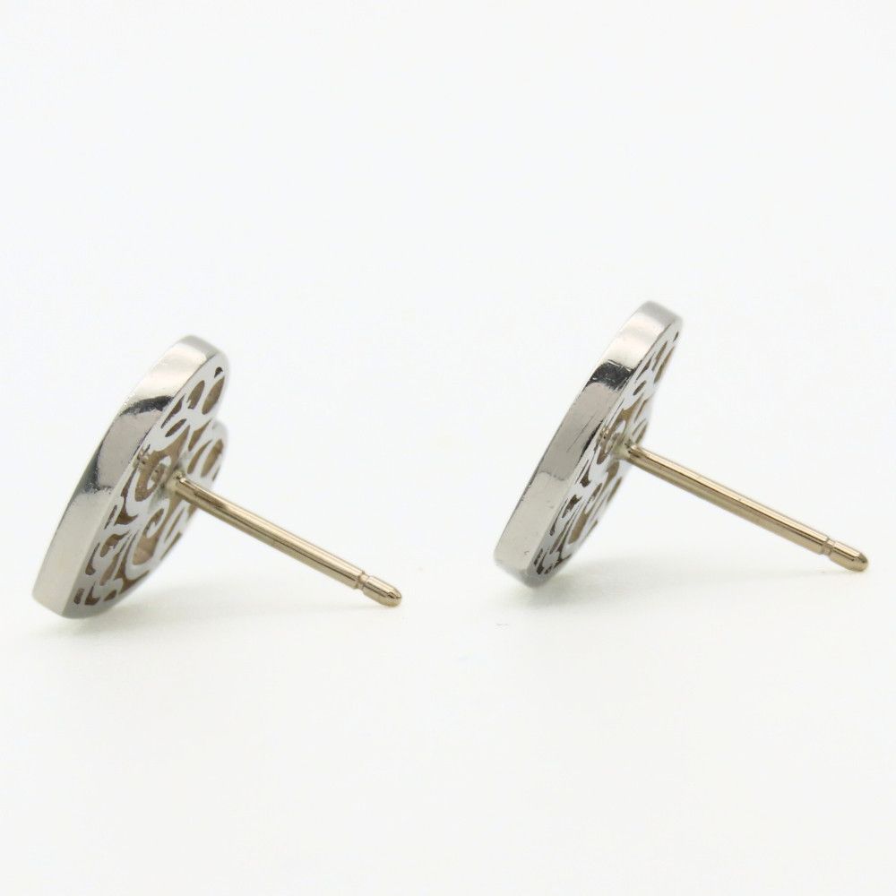 Tiffany & Co. Tiffany&Co. Enchanted Heart Silver925 Earrings Precious Metal Earrings DUTY FREE for USA