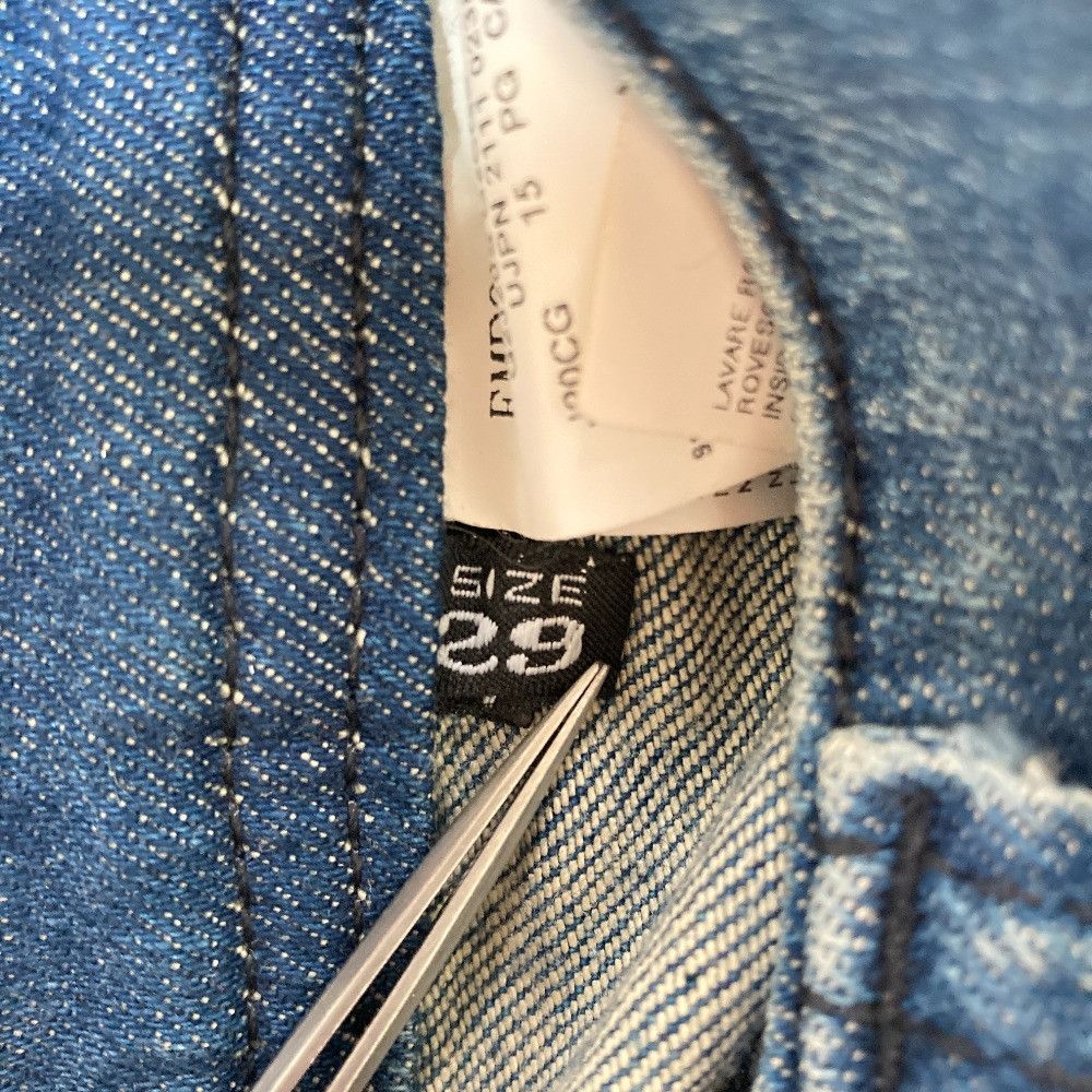 Emporio Armani Emporio Armani Emporio Armani MISCHA Denim Pants Textile Jeans DUTY FREE for USA Size ONE SIZE - 4 Thumbnail