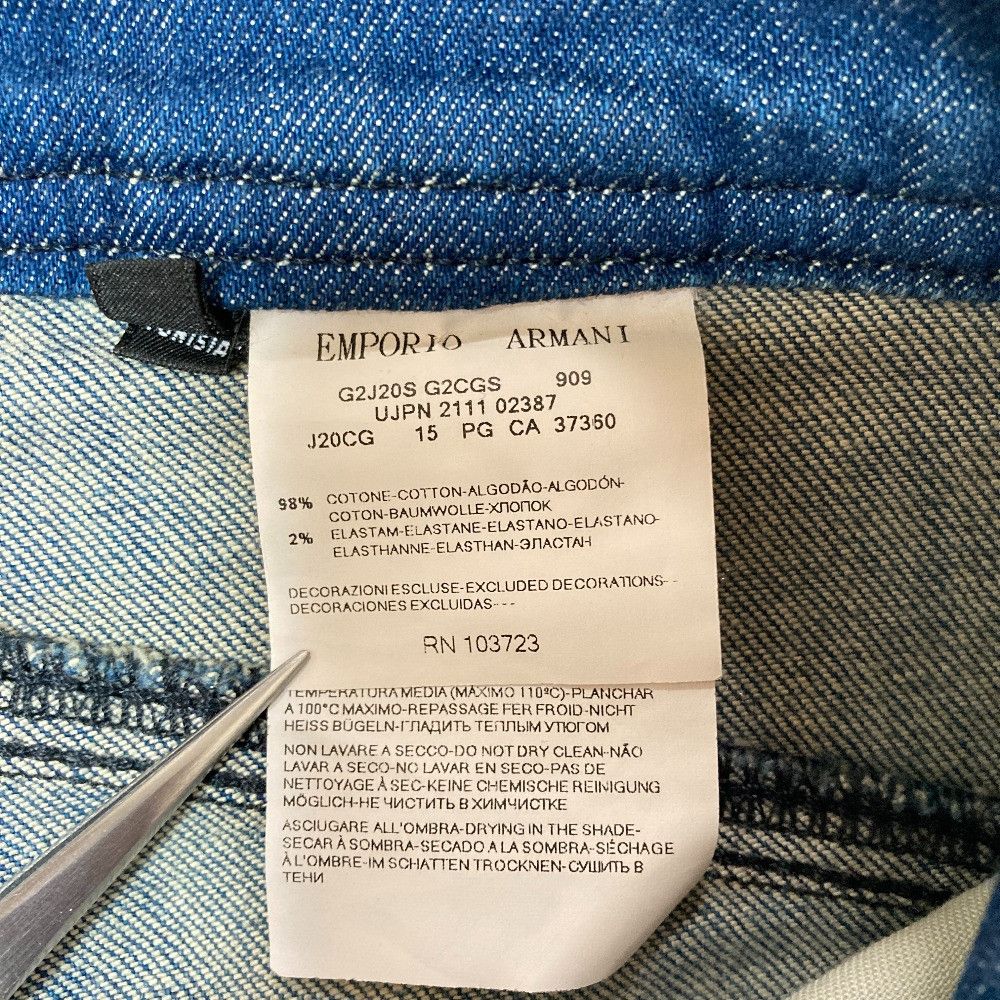 Emporio Armani Emporio Armani Emporio Armani MISCHA Denim Pants Textile Jeans DUTY FREE for USA Size ONE SIZE - 10 Thumbnail