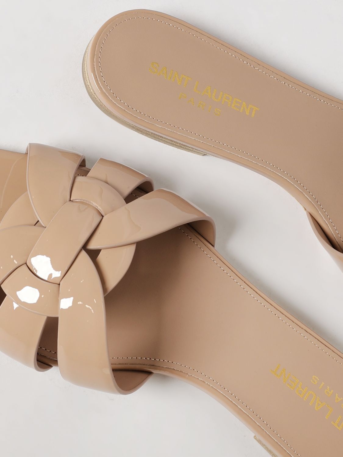Saint Laurent Paris Saint Laurent Heeled Sandal Woman Nude Size US 6 / IT 36 - 4 Thumbnail