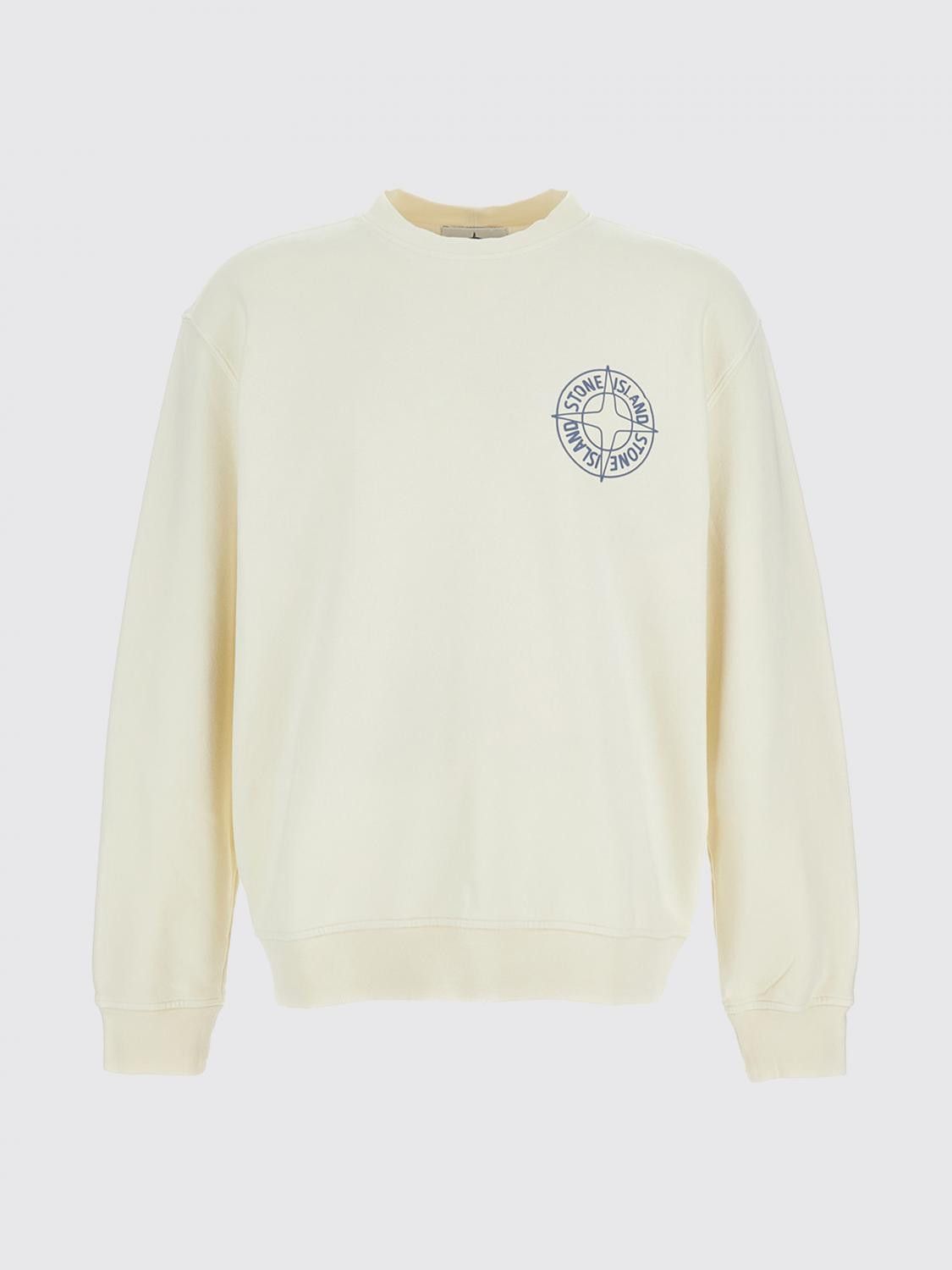 Stone Island Stone Island Sweatshirt Men Ivory Size US L / EU 52-54 / 3 - 2 Thumbnail