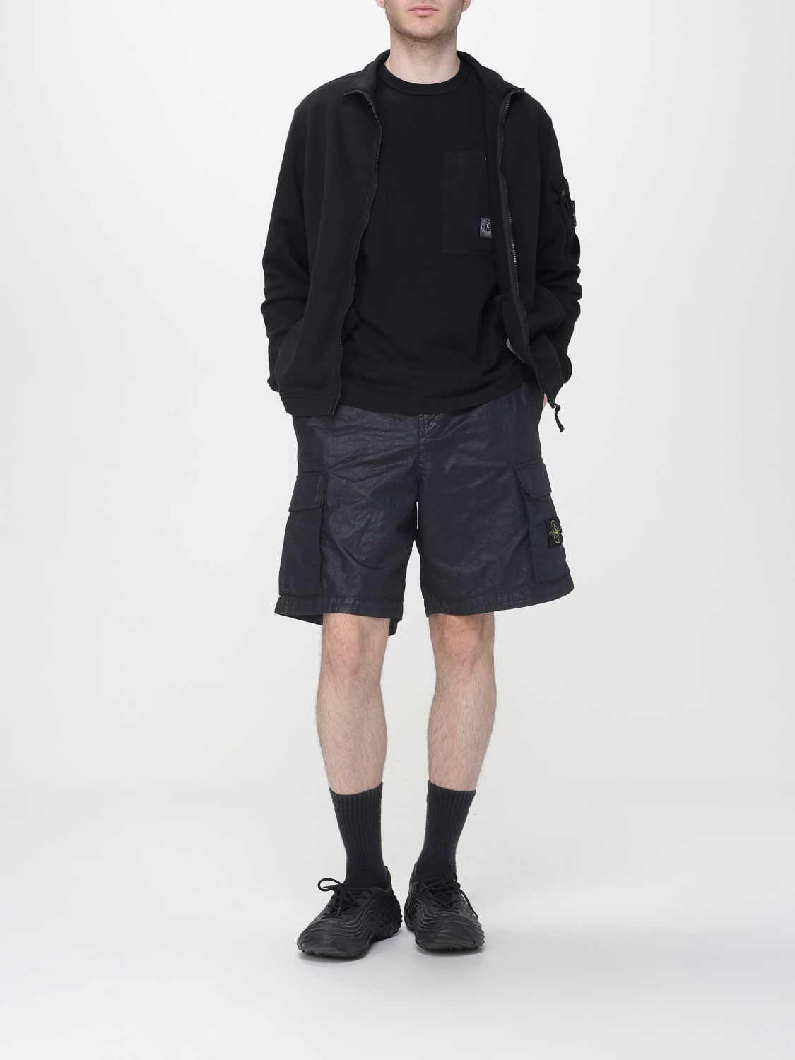 Stone Island Stone Island Sweatshirt Men Black Size US XL / EU 56 / 4 - 2 Thumbnail