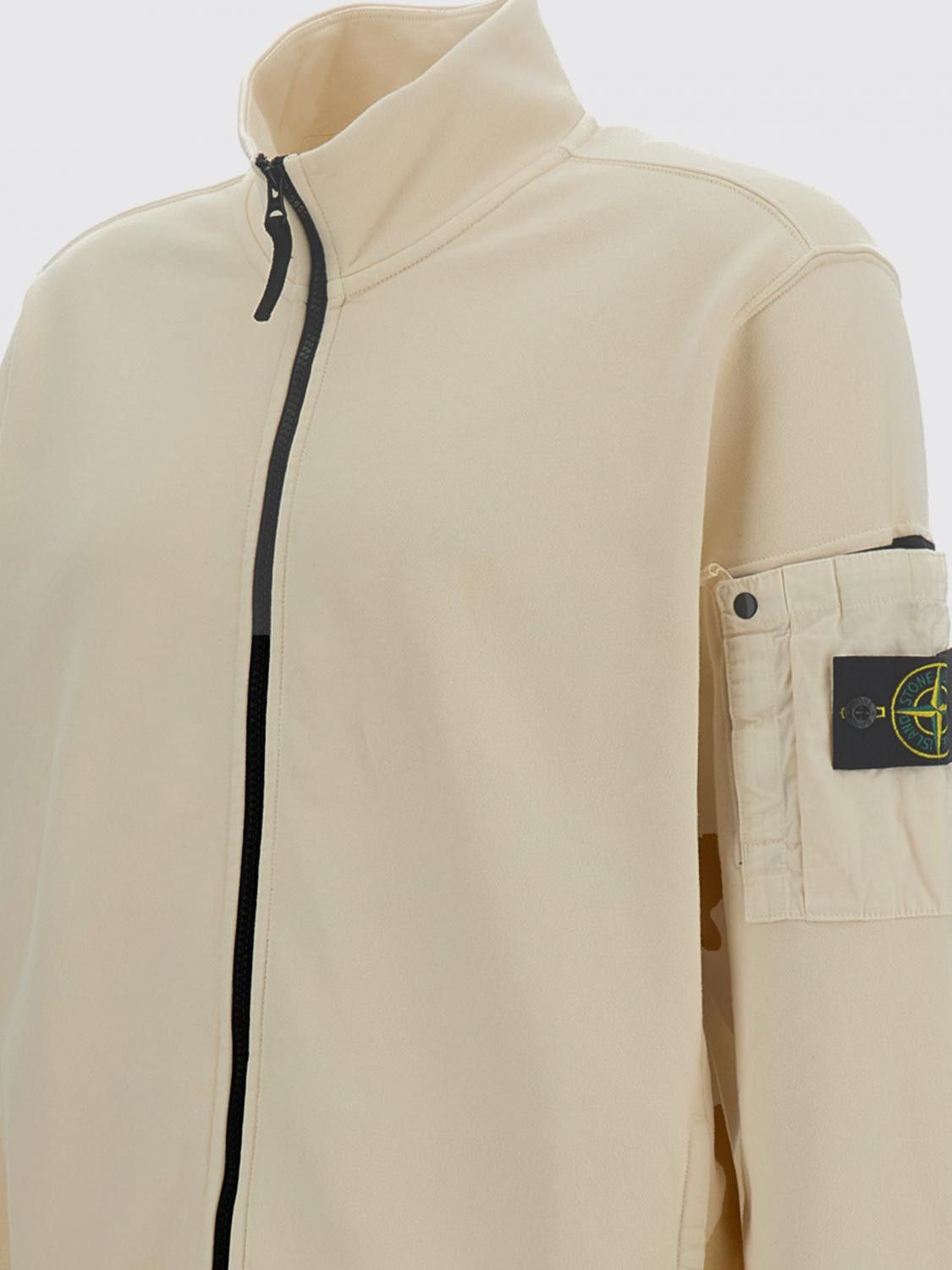 Stone Island Stone Island Sweatshirt Men Ivory Size US S / EU 44-46 / 1 - 4 Thumbnail