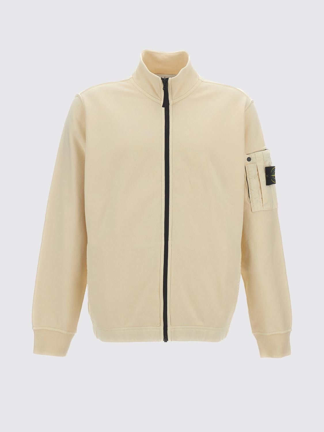 Stone Island Stone Island Sweatshirt Men Ivory Size US XL / EU 56 / 4 - 2 Thumbnail
