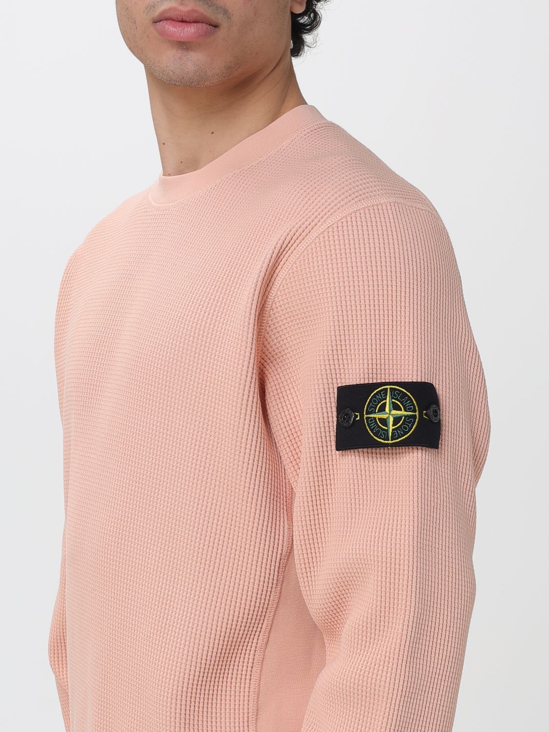 Stone Island Stone Island Sweatshirt Men Pink Size US XXL / EU 58 / 5 - 4 Thumbnail