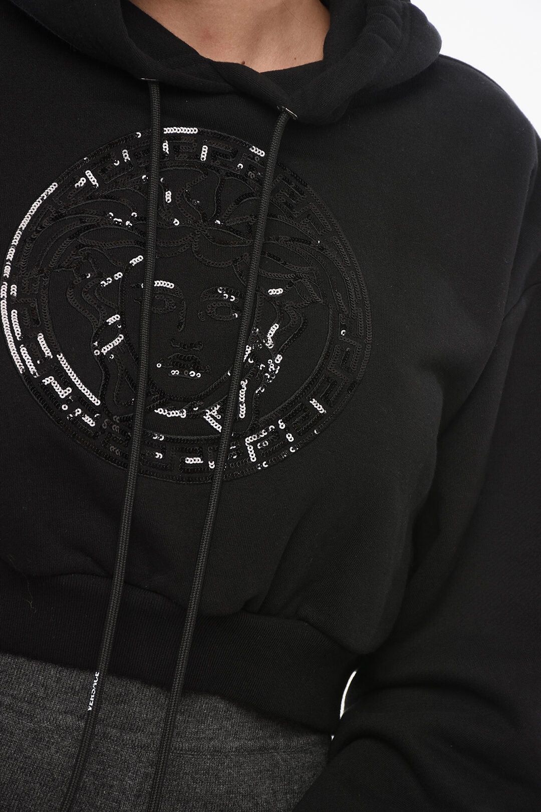 Versace Hoodie MEDUSA with Cropped Fit Design Size XS / US 0-2 / IT 36-38 - 3 Thumbnail