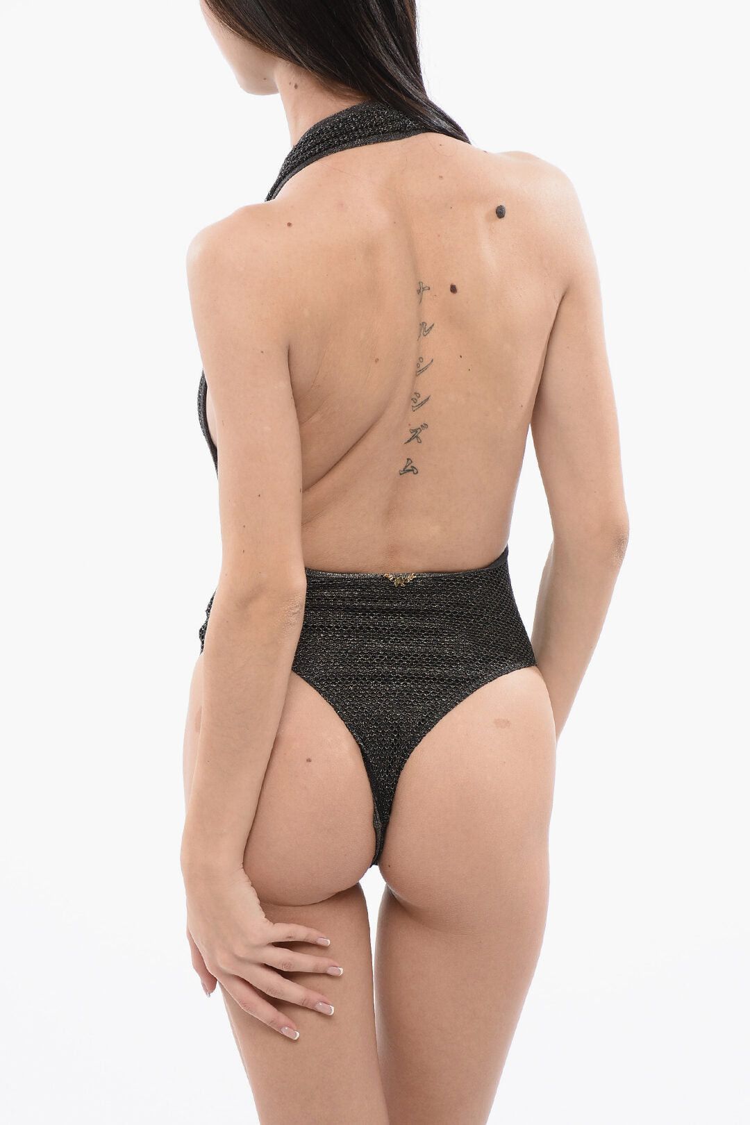 Palm Angels Lurex One-Piece Swimsuit Size ONE SIZE - 2 Thumbnail