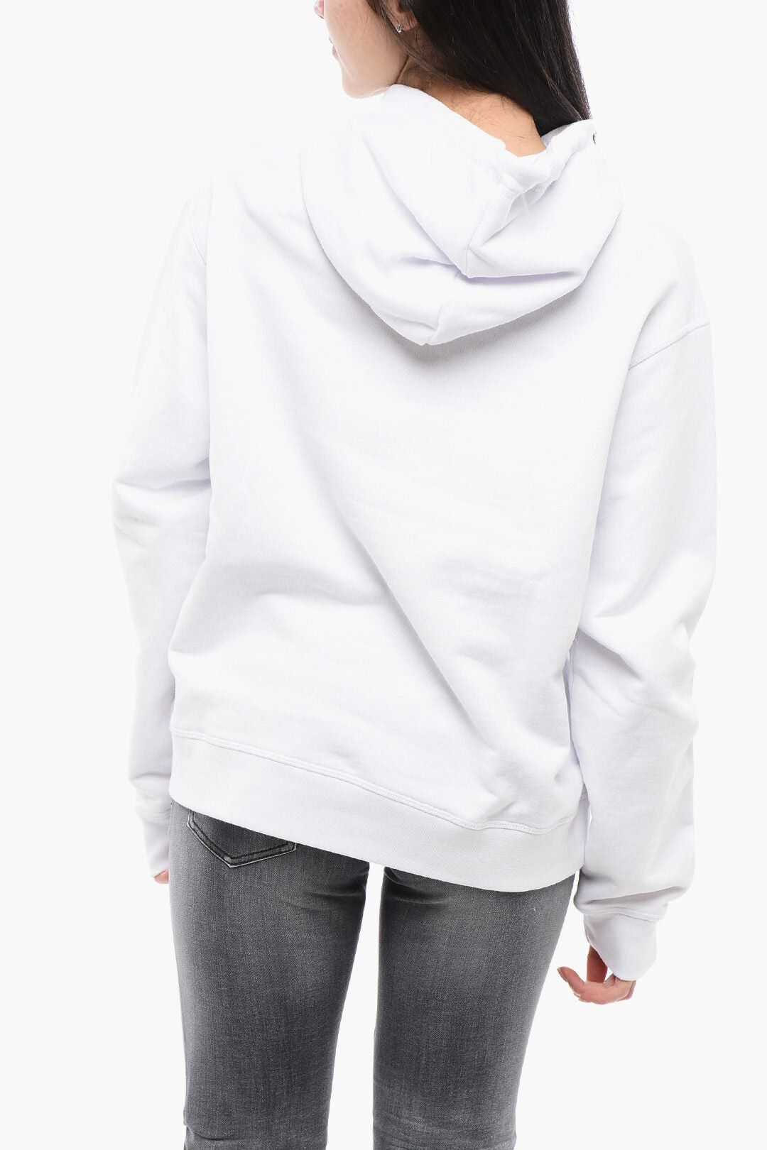 Hoodie SWEATY BEACH with Glitter Print