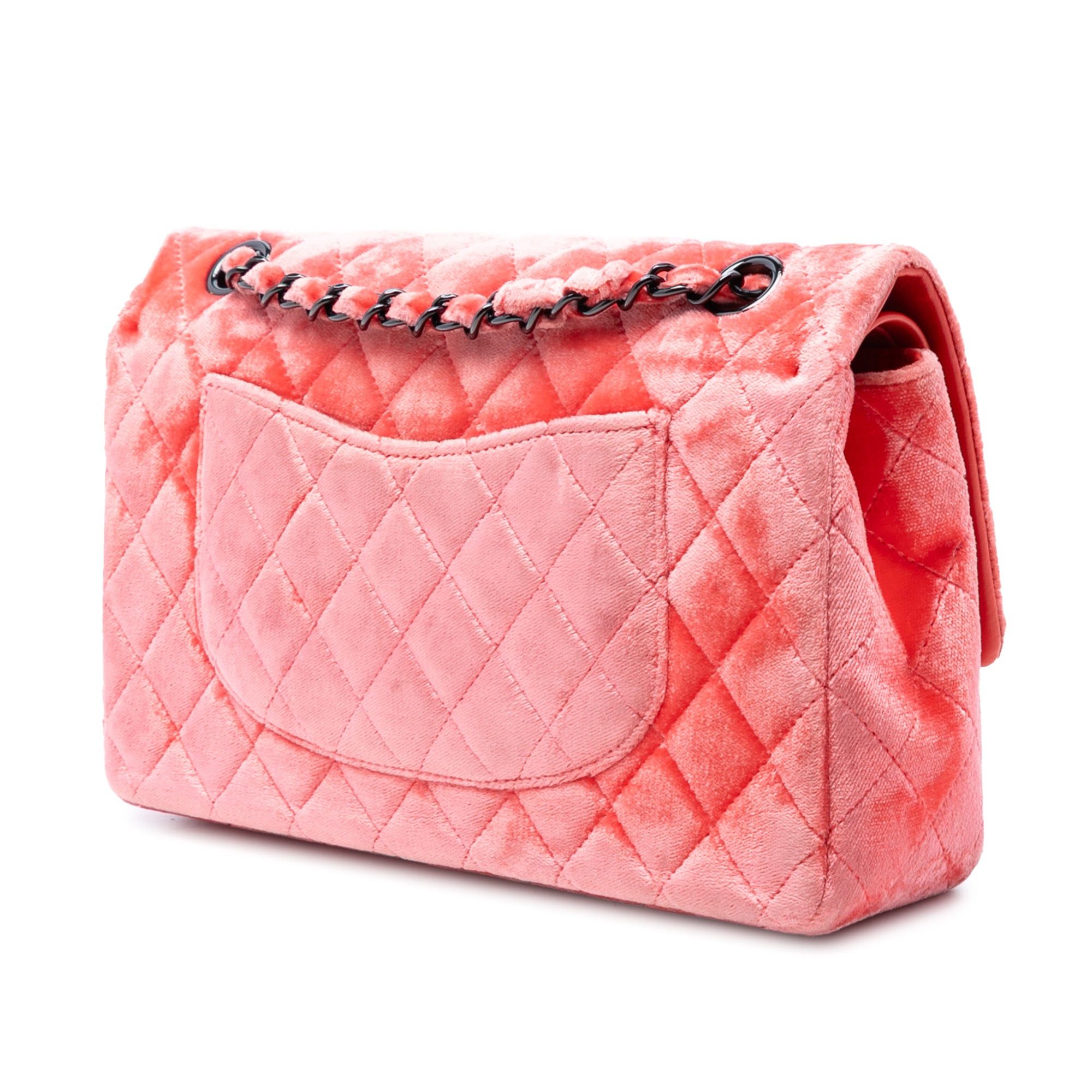 Chanel Medium Classic Velvet Double Flap Size ONE SIZE - 2 Thumbnail