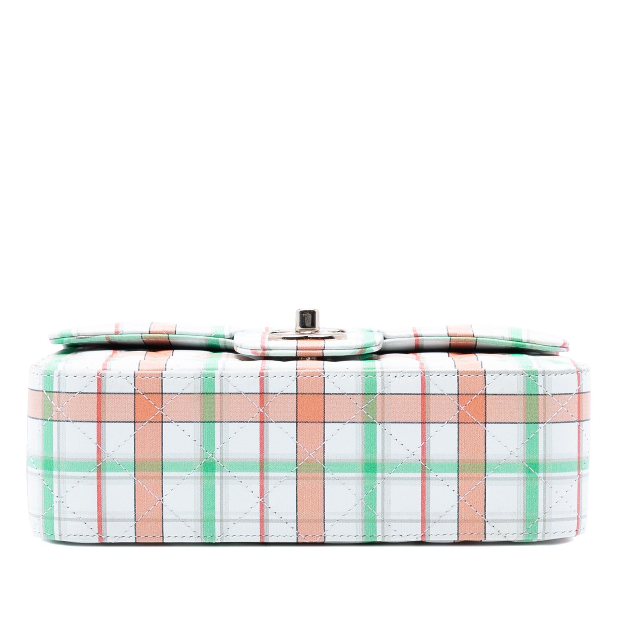 Chanel Mini Rectangular Classic Plaid Printed Calfskin Single Flap Size ONE SIZE - 3 Thumbnail