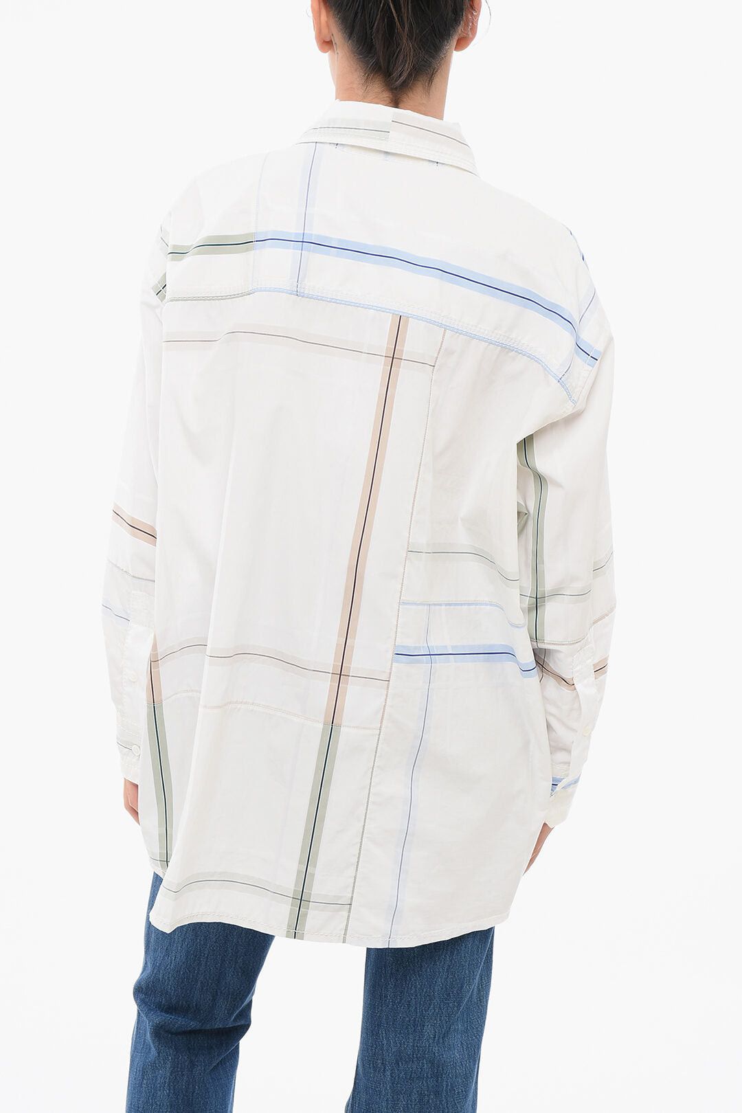 Bottega Veneta Oversized Checked Shirt Size S / US 4 / IT 40 - 2 Thumbnail