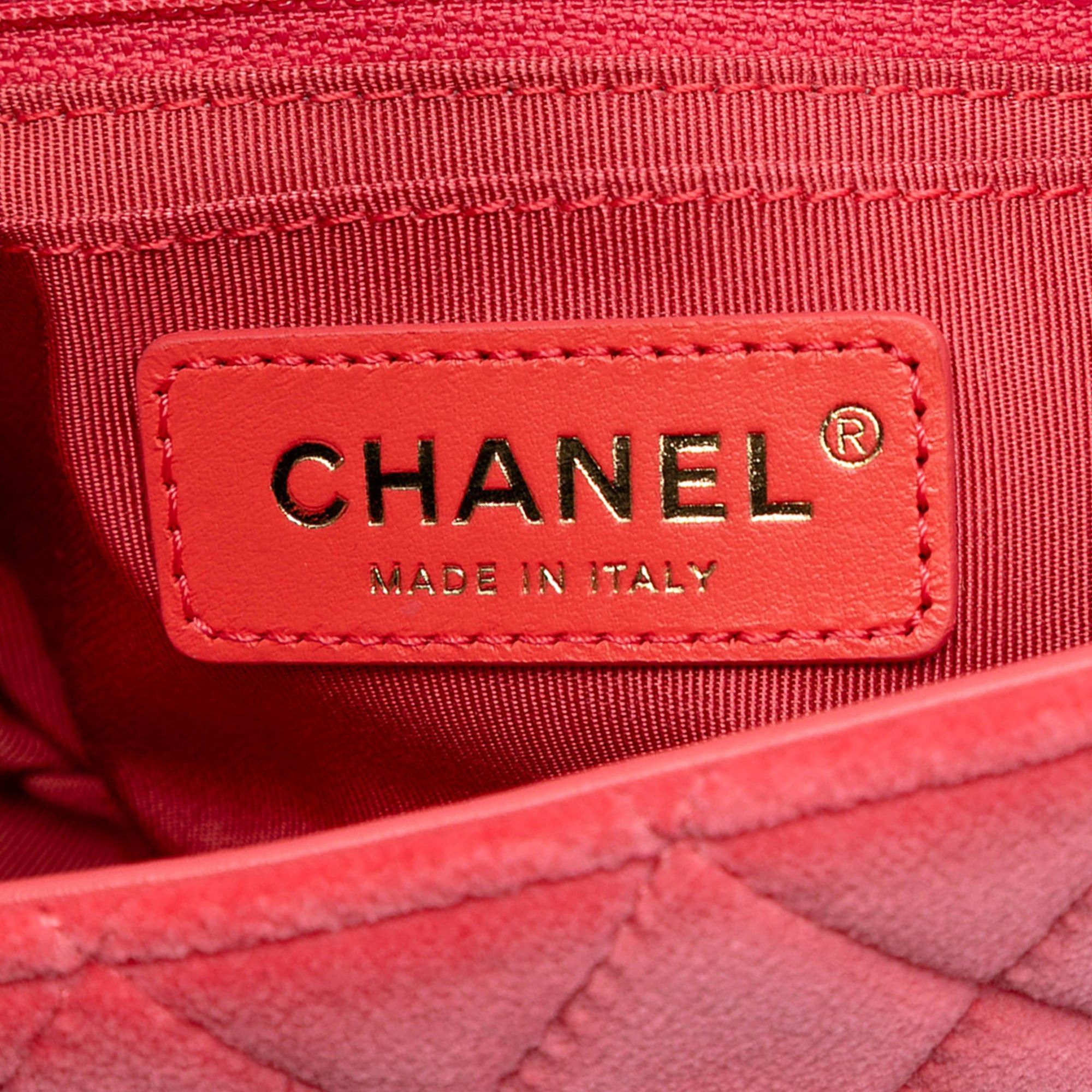Chanel Mini Square Classic Velvet Pearl Crush Single Flap Size ONE SIZE - 4 Thumbnail