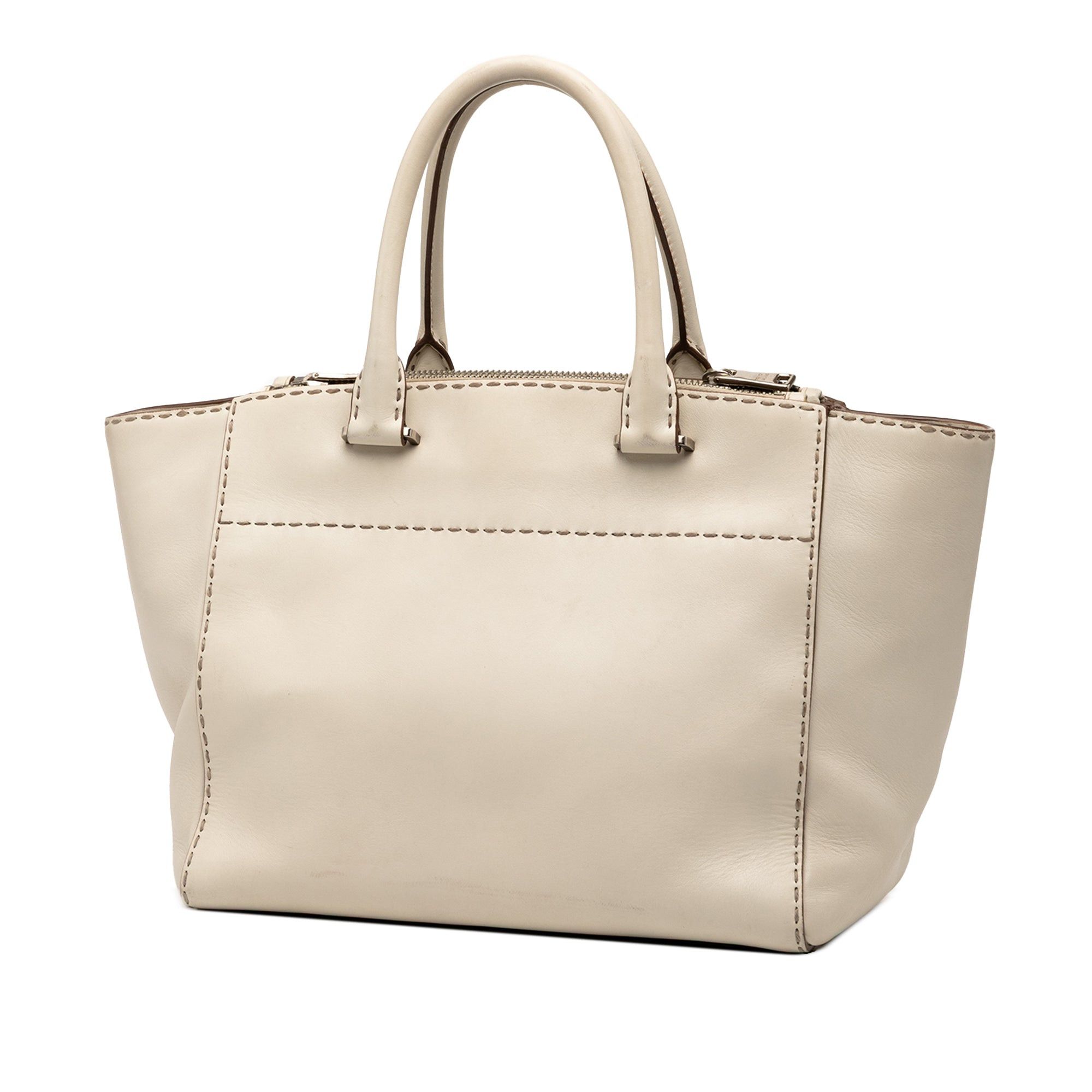 Prada City Calf Stitched Twin Pocket Satchel Size ONE SIZE - 2 Thumbnail