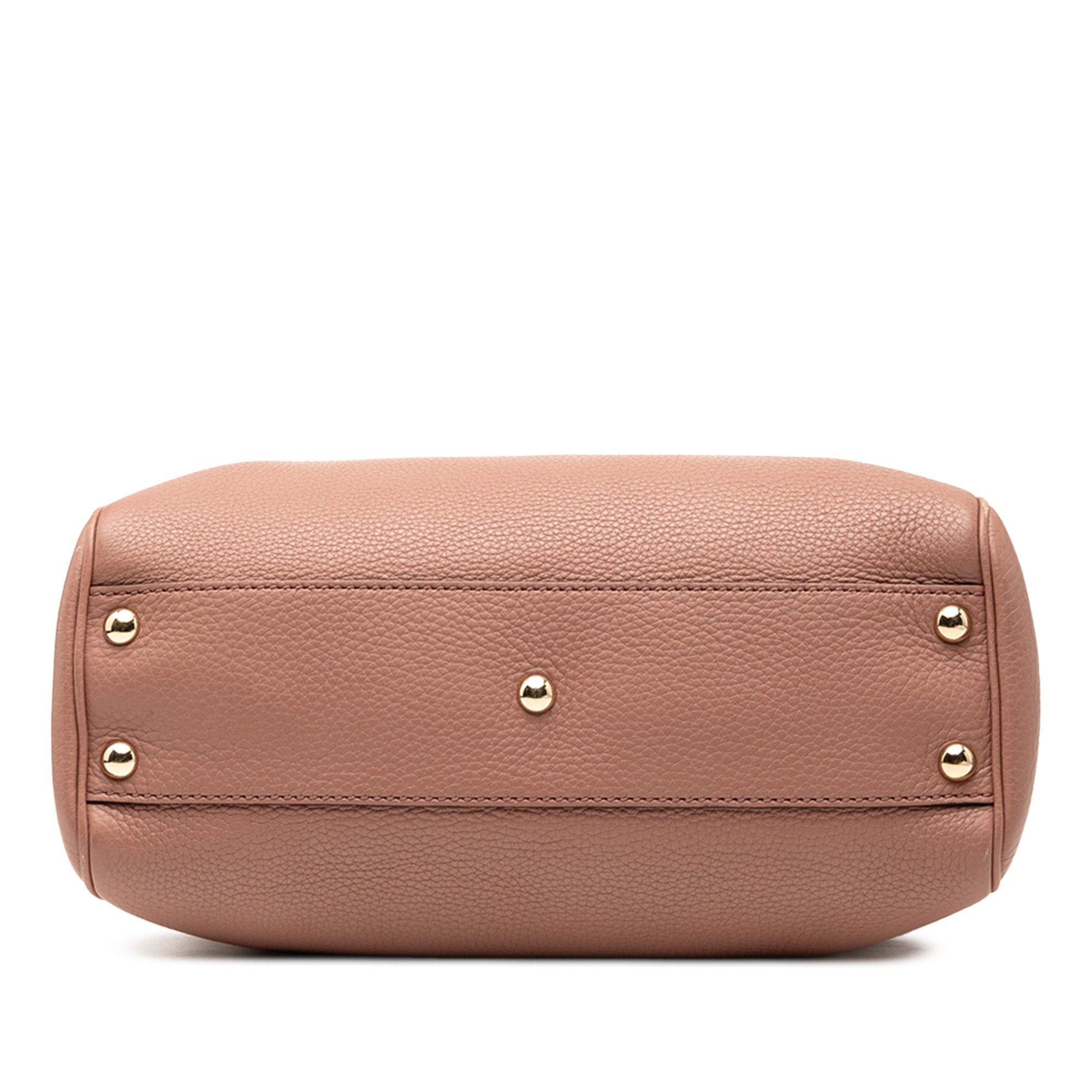 Gucci Small Calfskin Bamboo Shopper Satchel Size ONE SIZE - 3 Thumbnail