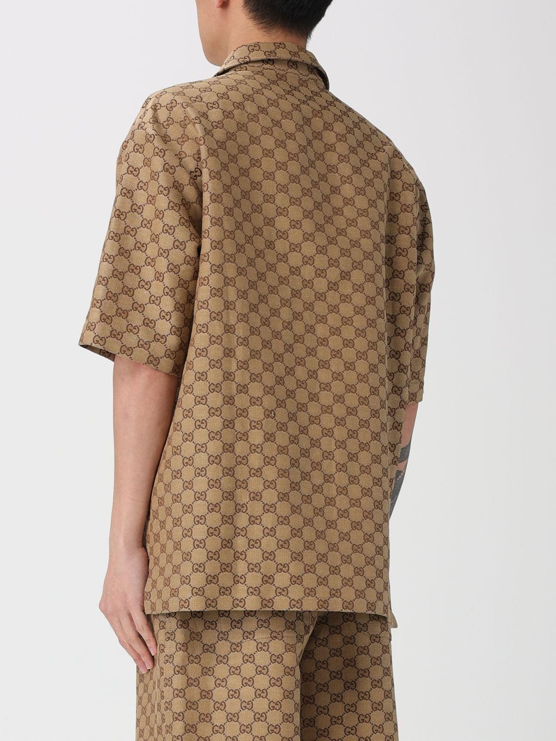 Gucci Gucci Shirt Men Camel Size US XXL / EU 58 / 5 - 3 Thumbnail