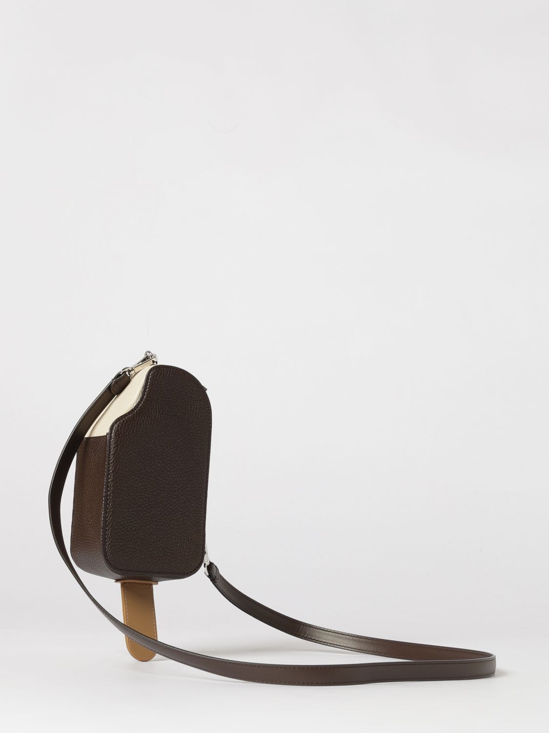 Fendi Fendi Shoulder Bag Men Brown Size ONE SIZE - 3 Thumbnail