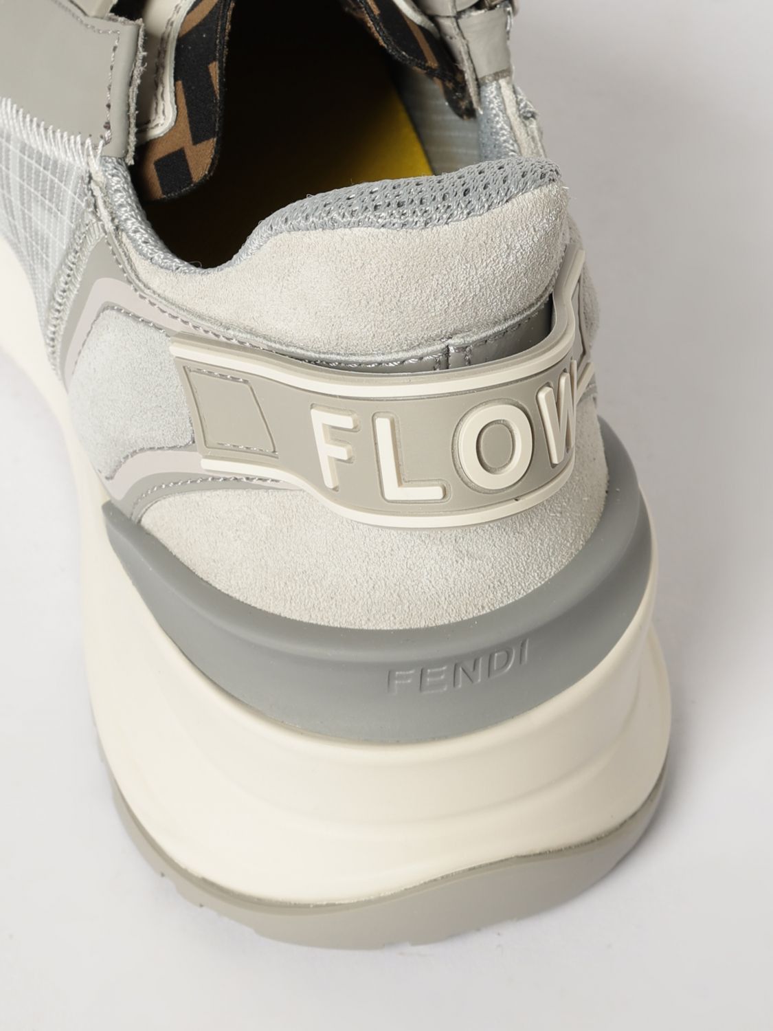 Fendi Fendi Sneakers Men Grey Size US 10.5 / EU 43-44 - 4 Thumbnail