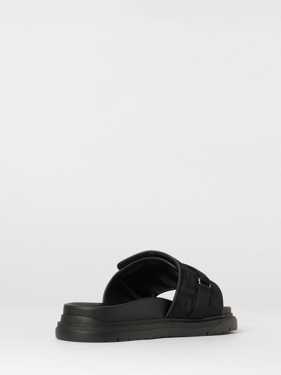 Fendi Fendi Sandals Men Black Size US 10 / EU 43 - 3 Thumbnail