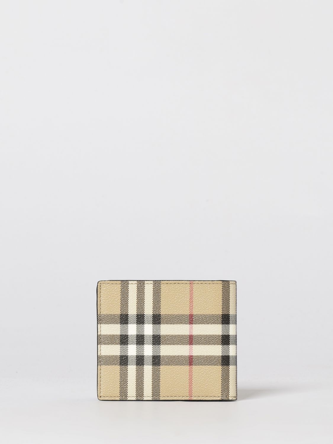 Burberry Burberry Wallet Men Beige Size ONE SIZE - 3 Thumbnail