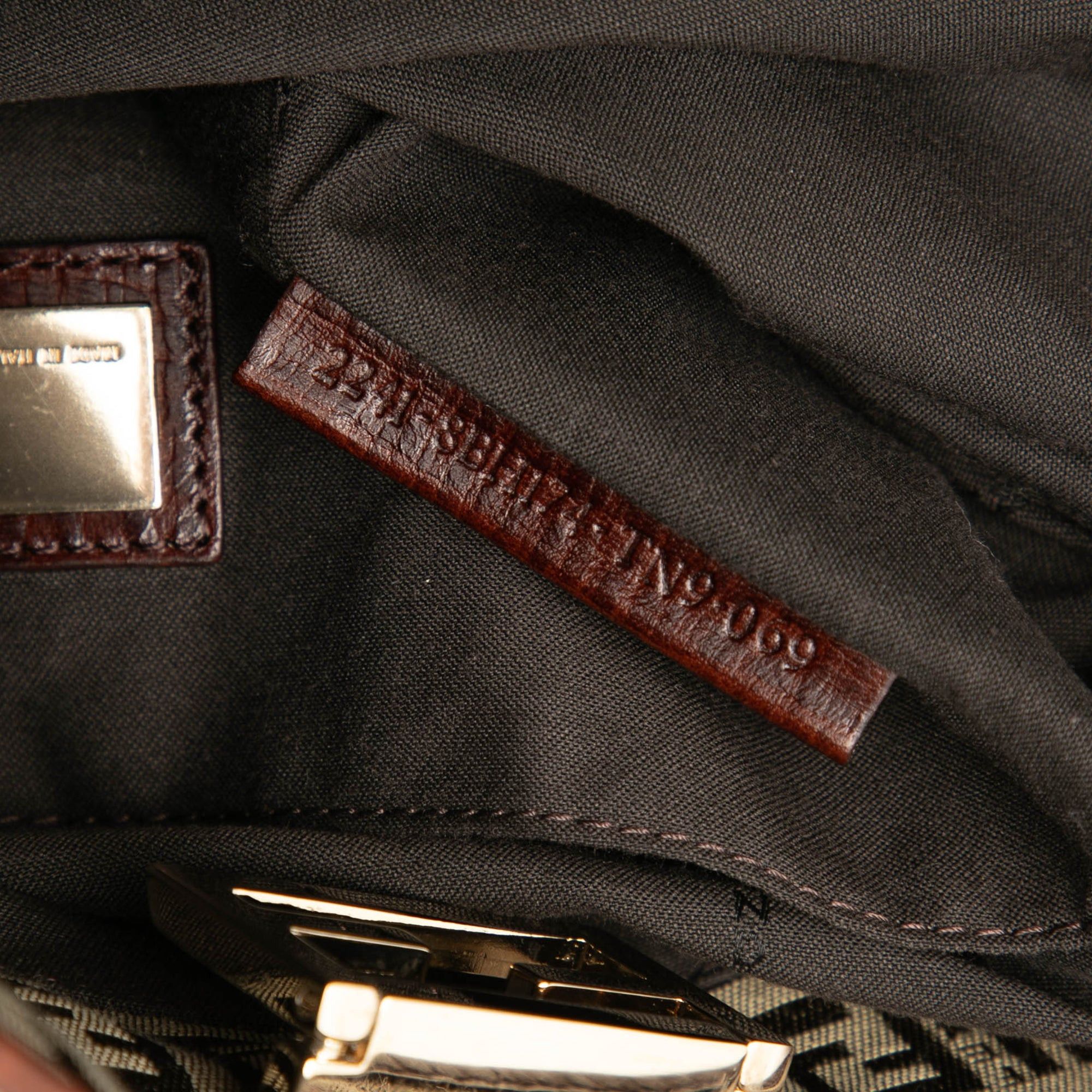Fendi Zucchino Canvas Tote Size ONE SIZE - 6 Thumbnail