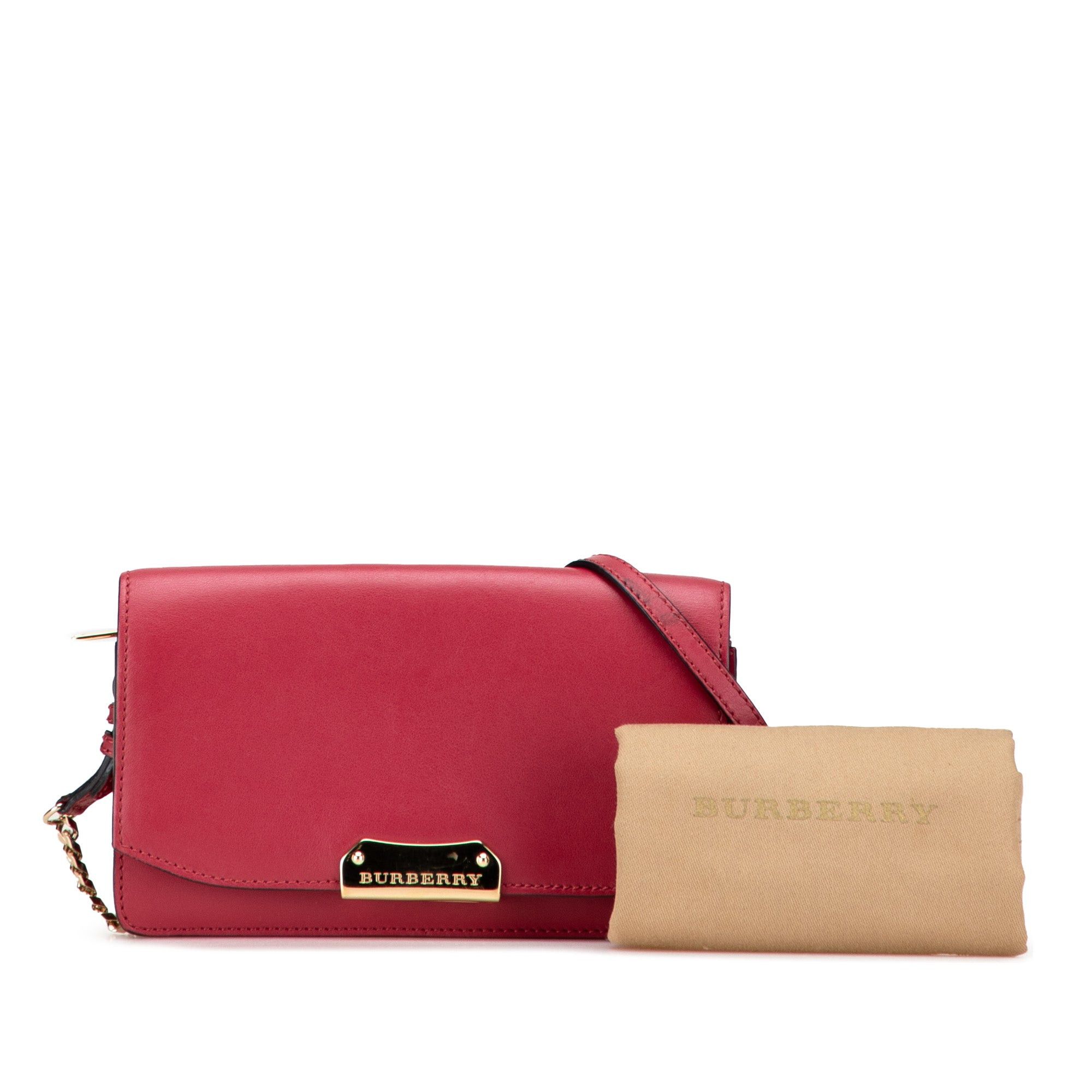 Burberry Leather Madison Wallet On Chain Size ONE SIZE - 10 Thumbnail
