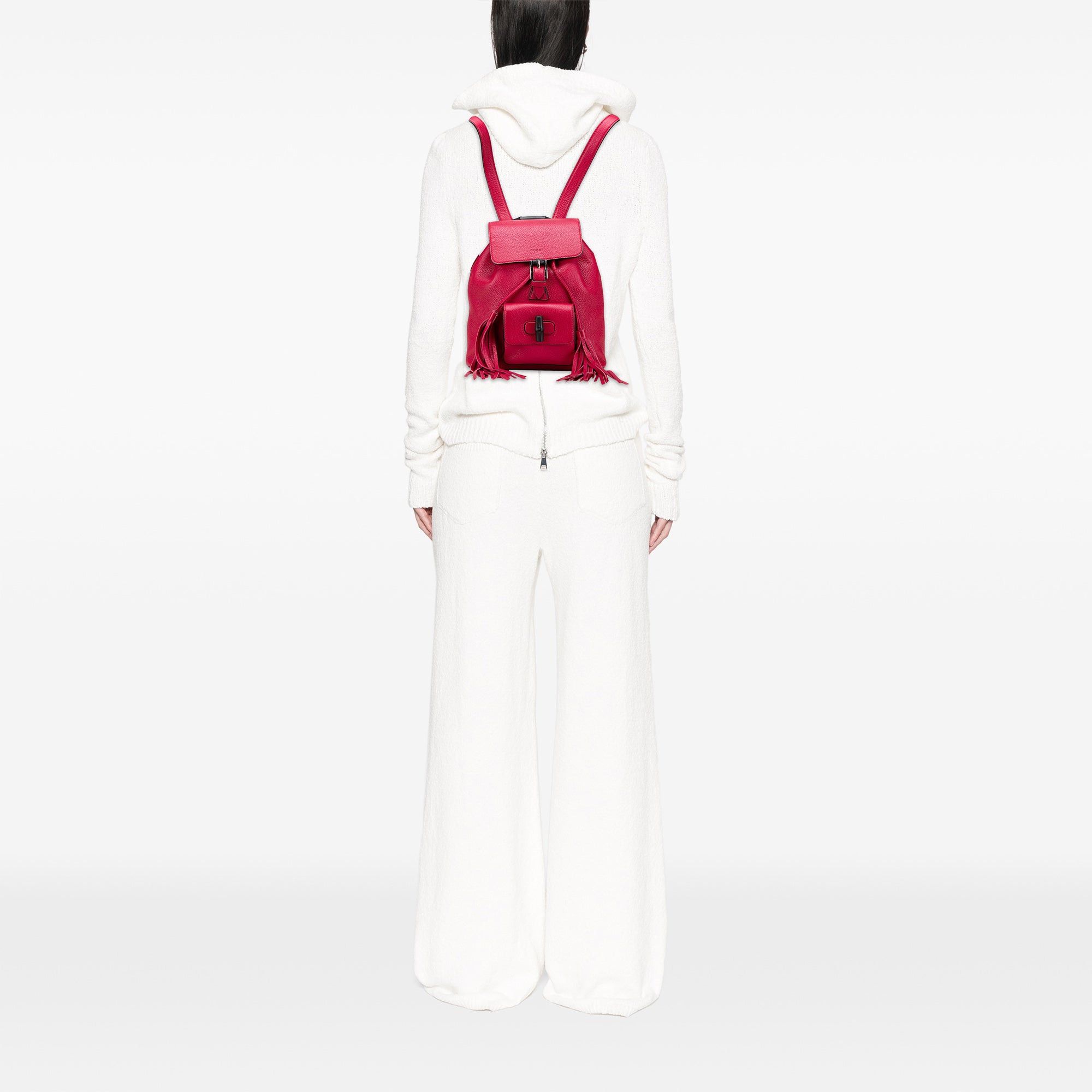 Gucci Leather Bamboo Daily Backpack Size ONE SIZE - 11 Thumbnail