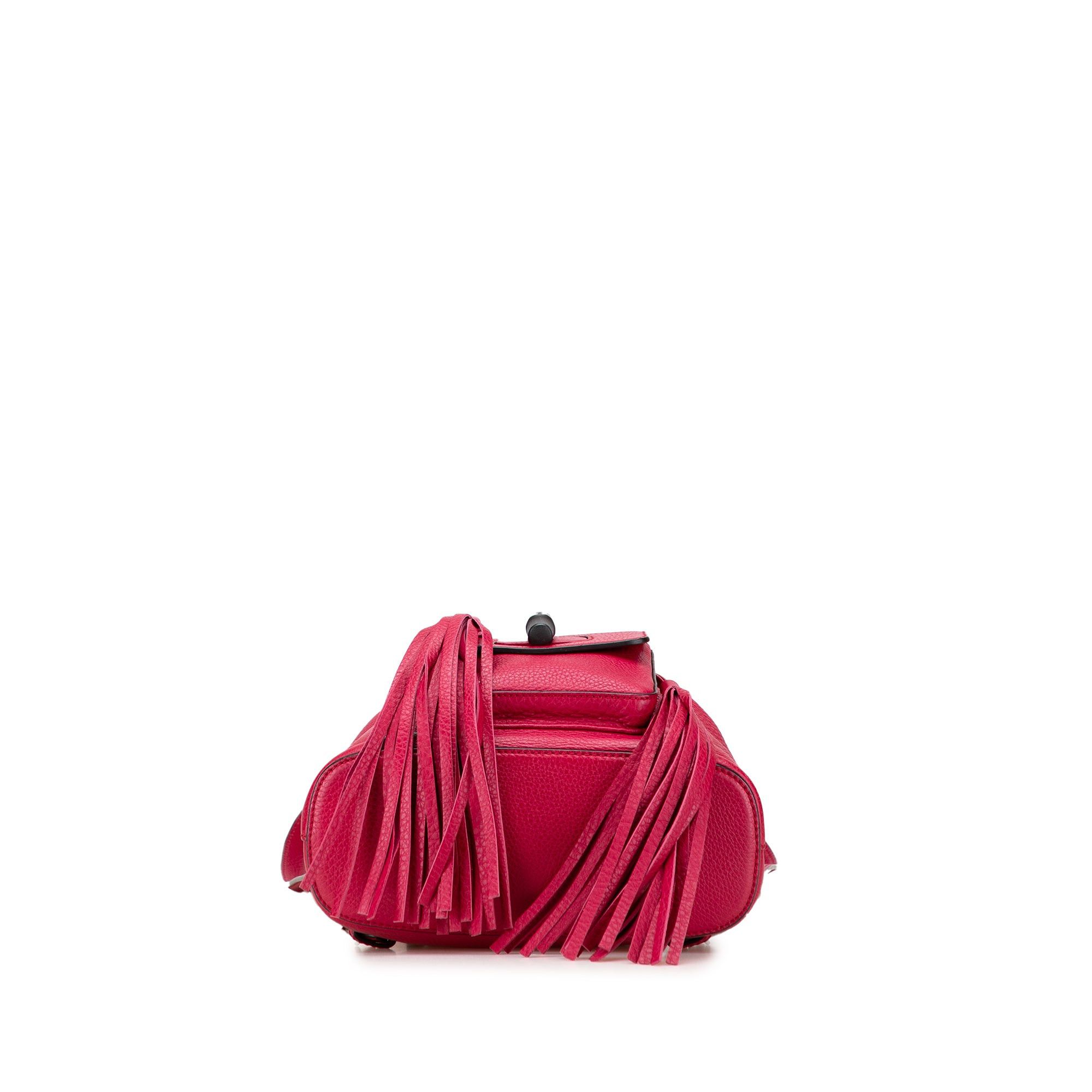 Gucci Leather Bamboo Daily Backpack Size ONE SIZE - 3 Thumbnail