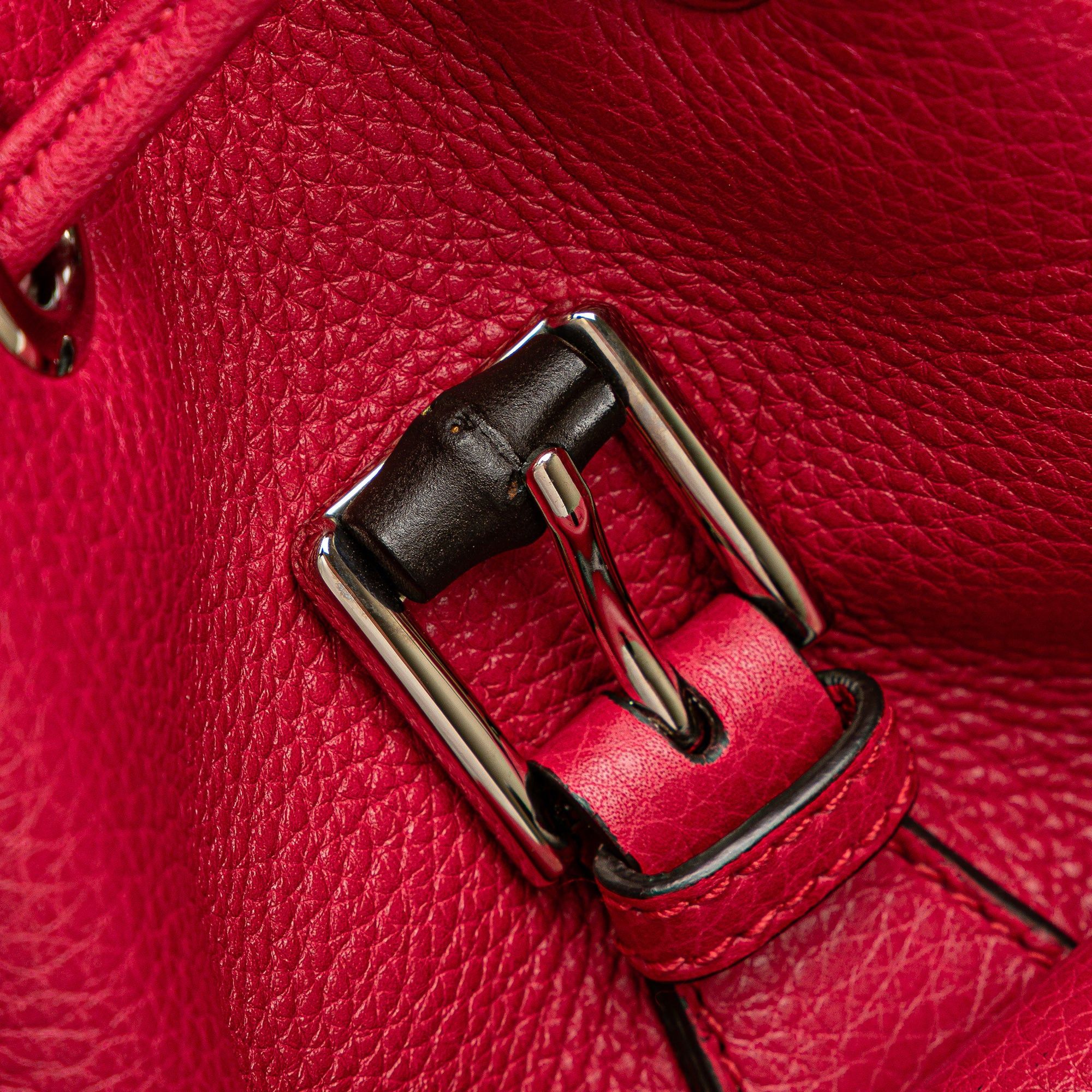 Gucci Leather Bamboo Daily Backpack Size ONE SIZE - 8 Thumbnail